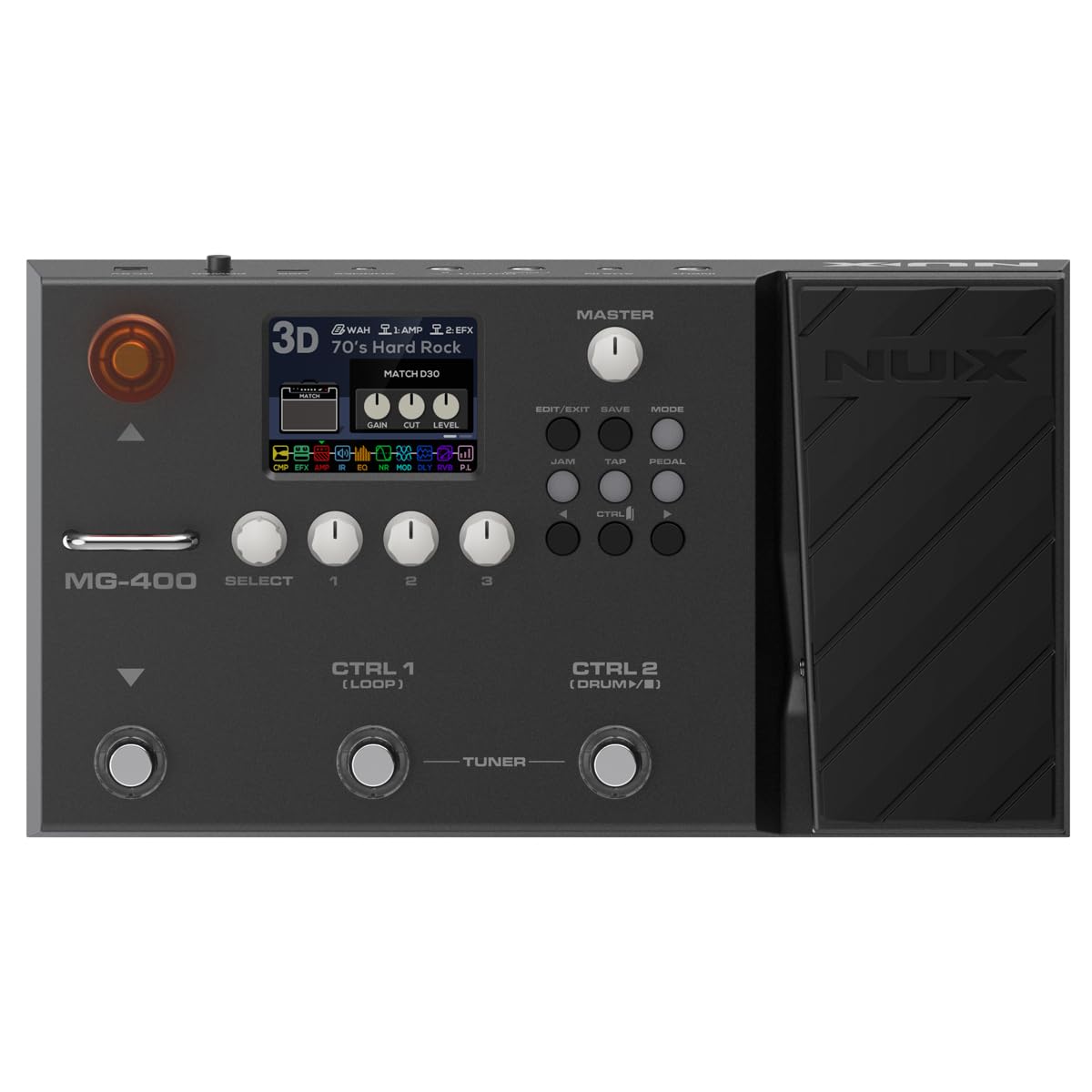Nux MG400 Multi-Effects Processor online in India at johnsmusicin at the lowest price Online price in India