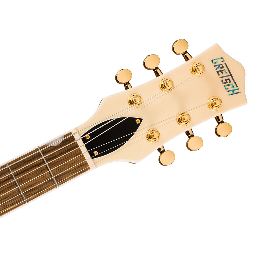 Gretsch Electromatic Pristine LTD Jet Single-Cut with Bigsby Laurel Fingerboard Electric Guitar White Gold online in India at johnsmusicin at the lowest price Online price in India
