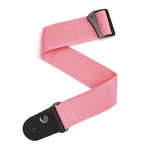 DAddario Polypropylene Guitar Strap - Pink Online price in India