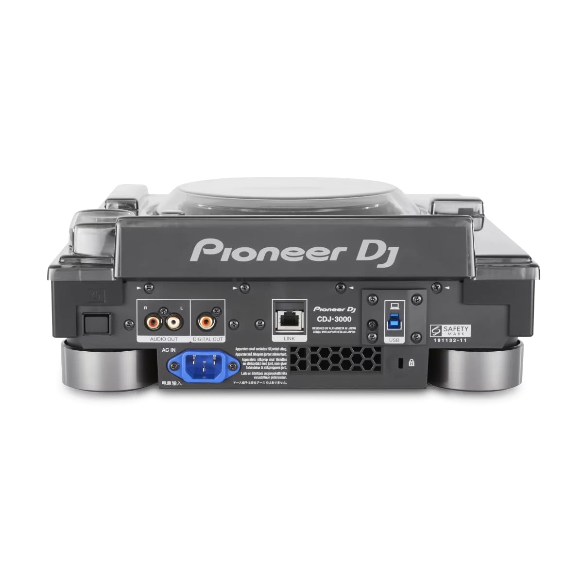Decksaver DS-PC-CDJ3000 Pioneer DJ CDJ-3000 Cover online in India at johnsmusicin at the lowest price Online price in India