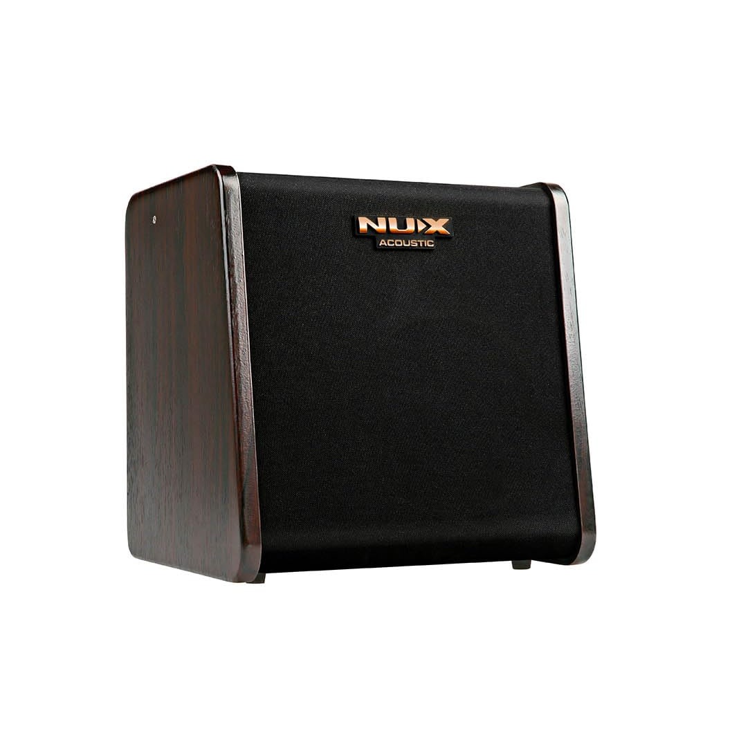 NUX AC-80 Stageman II Charge Battery Powered Acoustic Guitar Amplifier online in India at johnsmusicin at the lowest price Online price in India