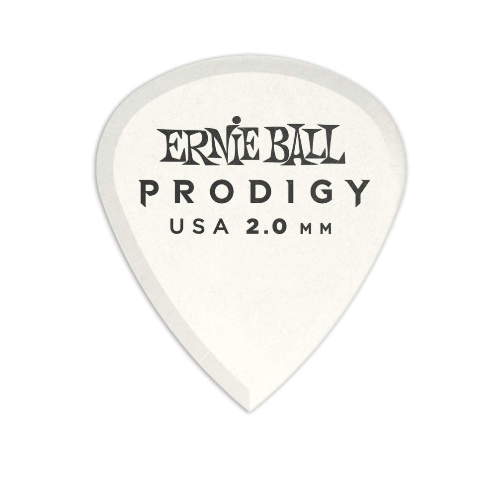 Ernie Ball 20mm Mini Prodigy Guitar Picks Pack of 6 White 9203 online in India at johnsmusicin at the lowest price Online price in India