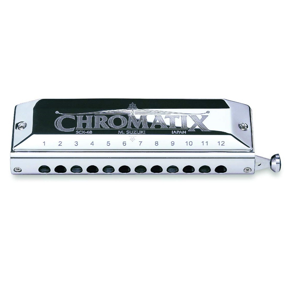 Suzuki SCX-48 Chromatix Series Deluxe 12-Holes C Key Diatonic Harmonica Online price in India