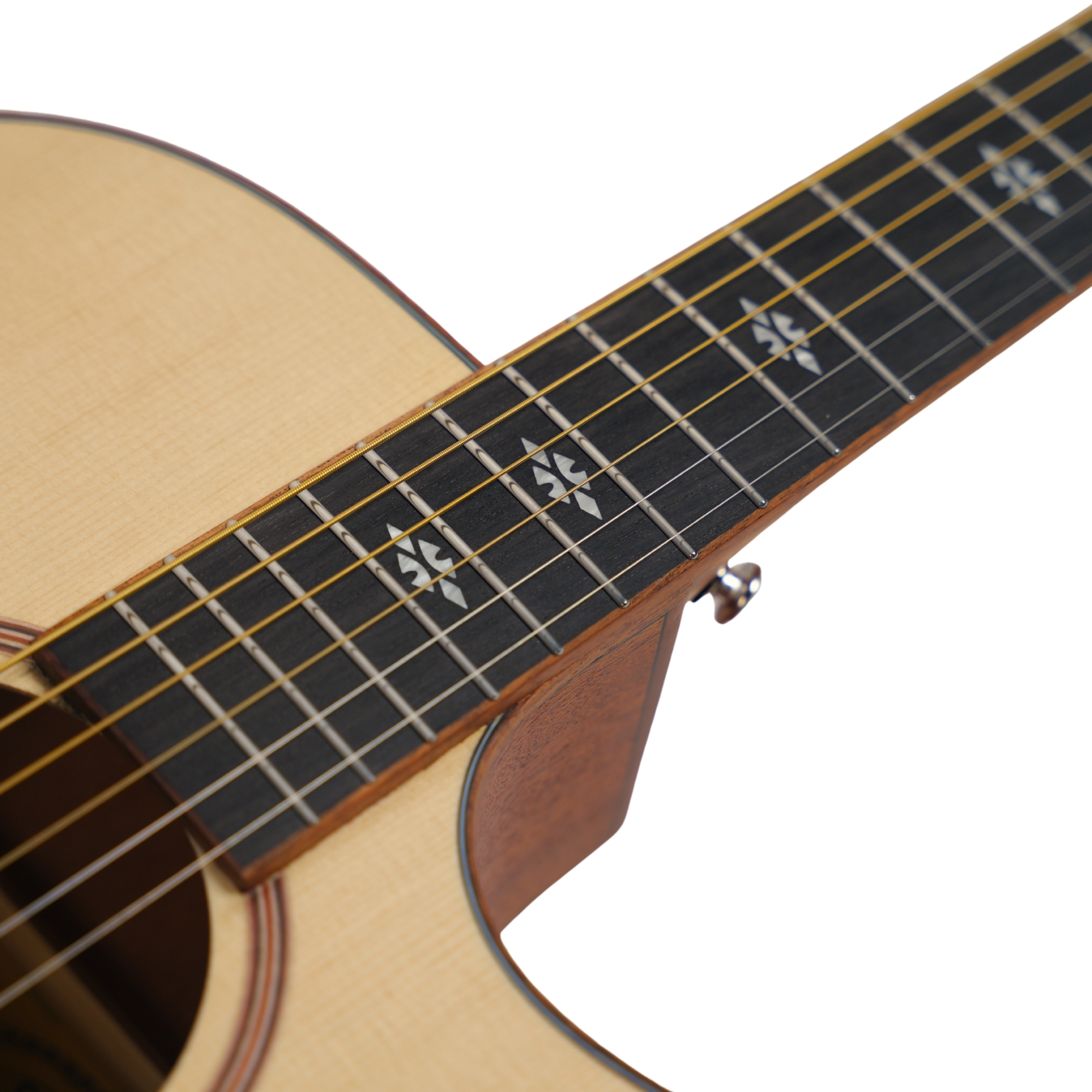 SQOE GA40C Natural Solid Spruce Top Acoustic Guitar Mahogany Back and Sides online in India at johnsmusicin at the lowest price Online price in India