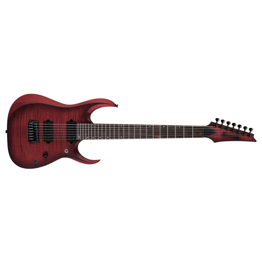 Ibanez RGD721FA RGD Series 7-String Electric Guitar Stained Wine Red Burst Flat online in India at johnsmusicin at the lowest price Online price in India