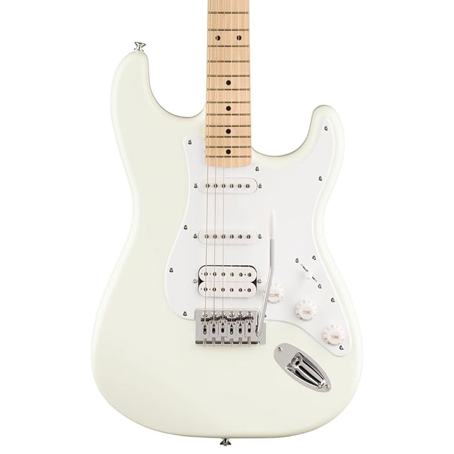 Fender Squier Sonic Stratocaster HSS FSR Maple Fingerboard Electric Guitar Artic White online in India at johnsmusicin at the lowest price Online price in India