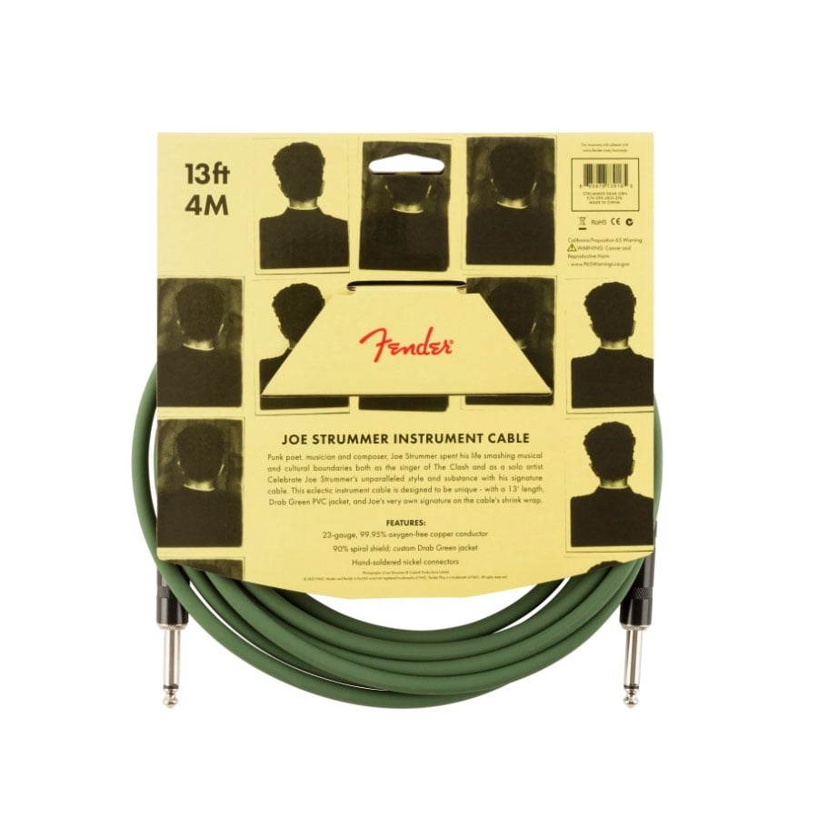 Fender Joe Strummer 13 Feet Instrument Cable 0990810276 online in India at johnsmusicin at the lowest price Online price in India