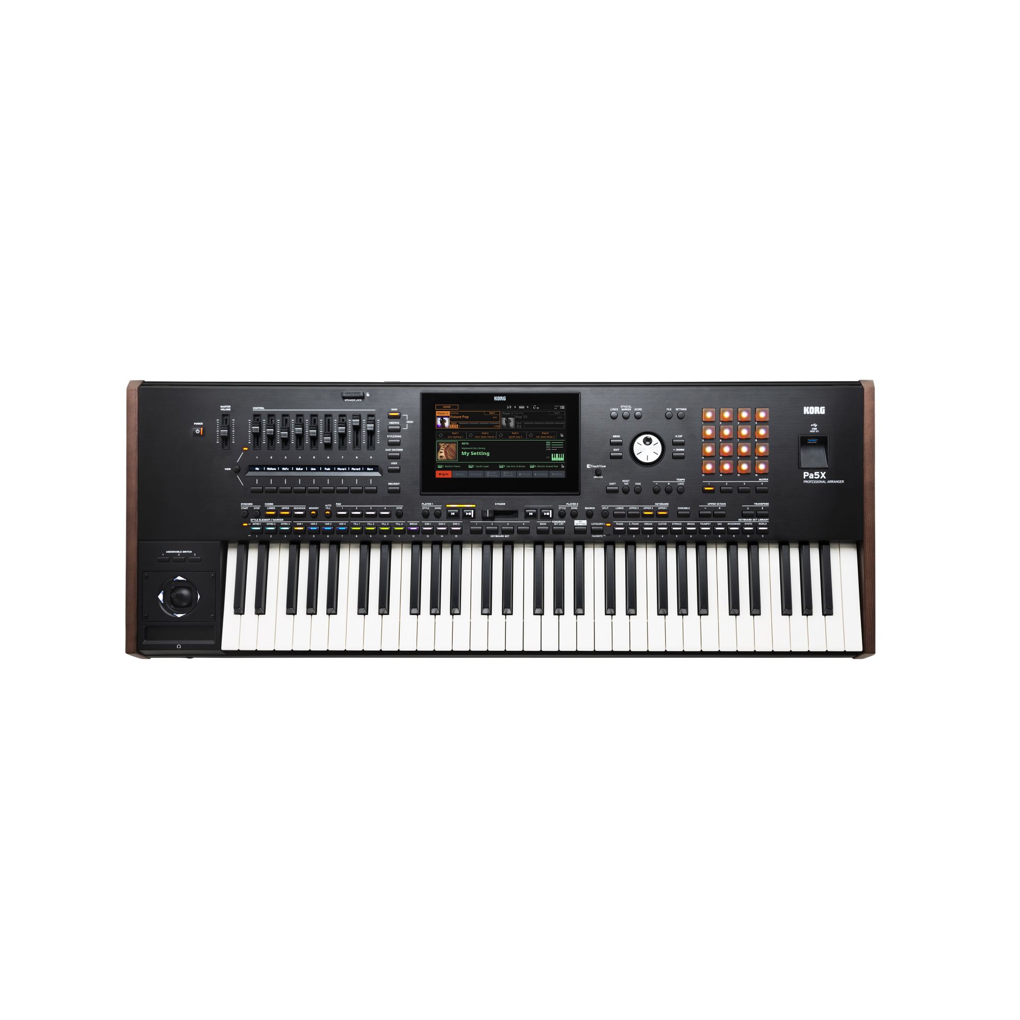 Korg Pa5X-61 61-Key Professional Arranger Keyboard Online price in India