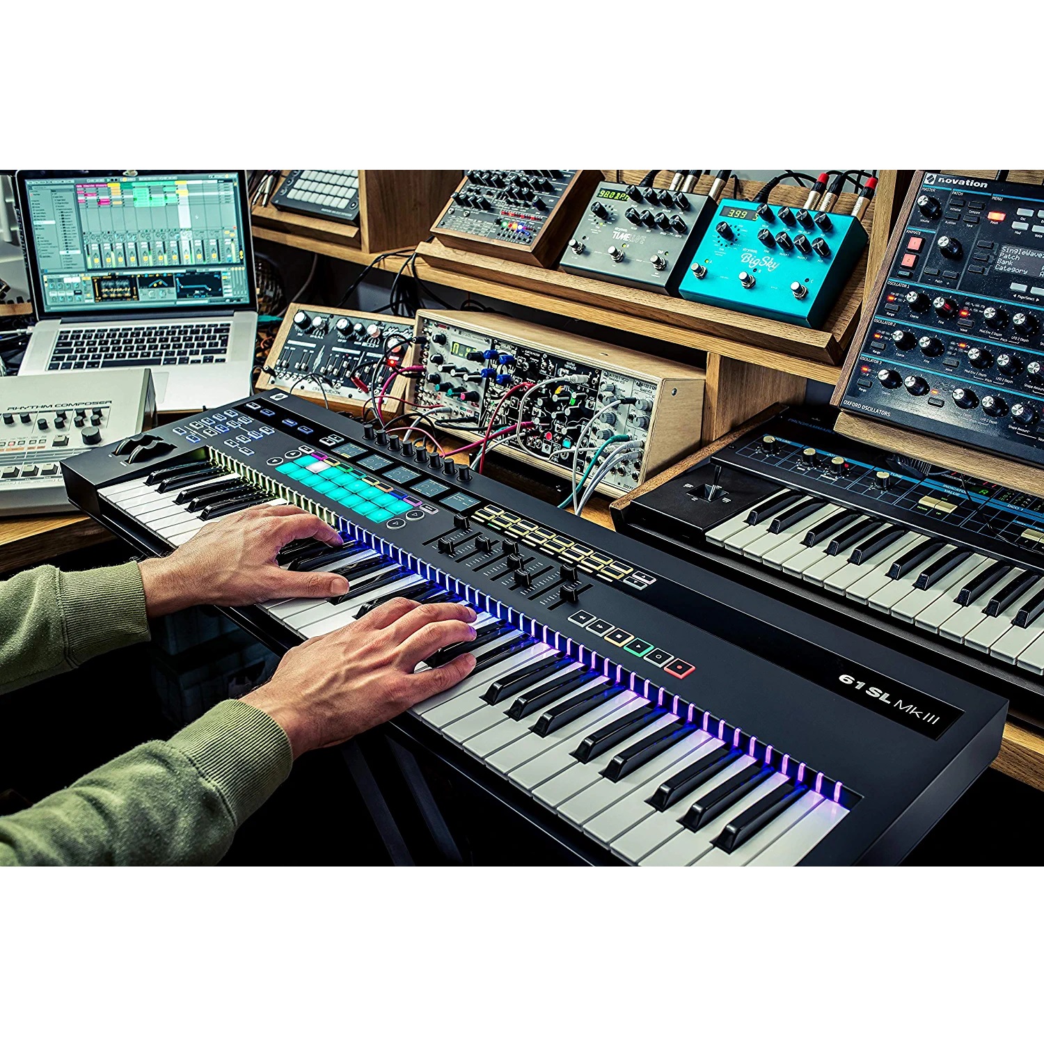 Novation 61 SL MkIII MIDI and CV Keyboard Controller Online price in India
