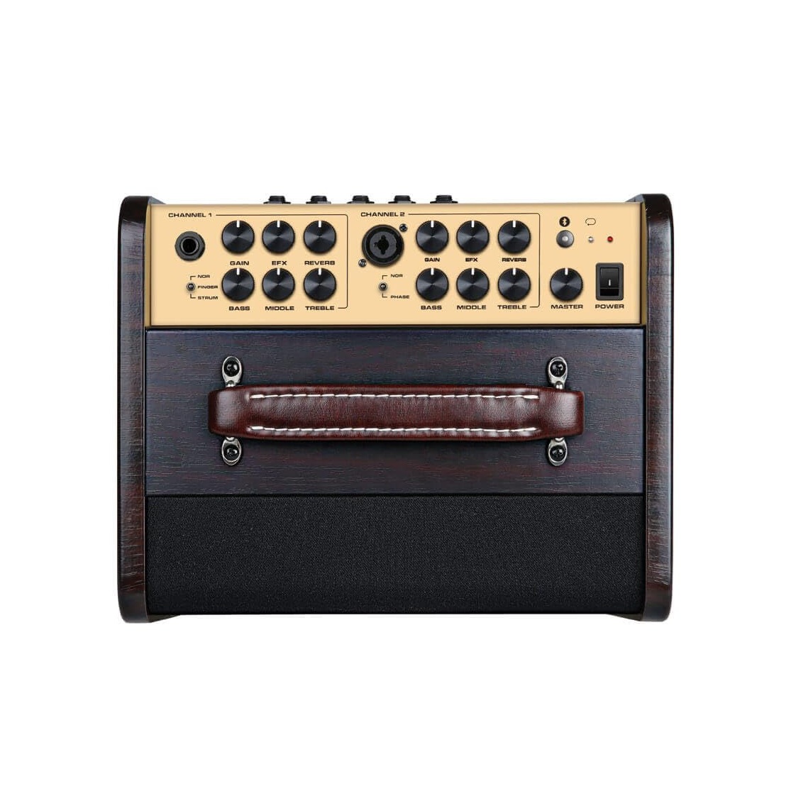 NUX AC-80 Stageman II Charge Battery Powered Acoustic Guitar Amplifier online in India at johnsmusicin at the lowest price Online price in India