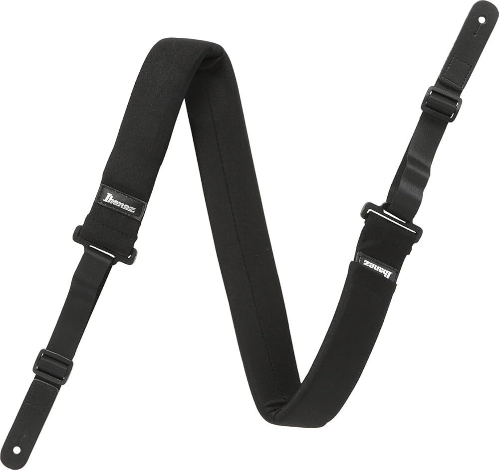 Ibanez GSF50 BK Powerpad Guitar Strap online in India at johnsmusicin at the lowest price Online price in India