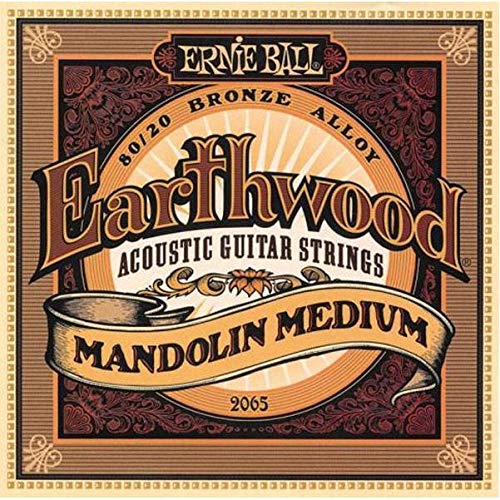 Ernie Ball 2065 Earthwood 8020 Bronze Mandolin Medium Strings