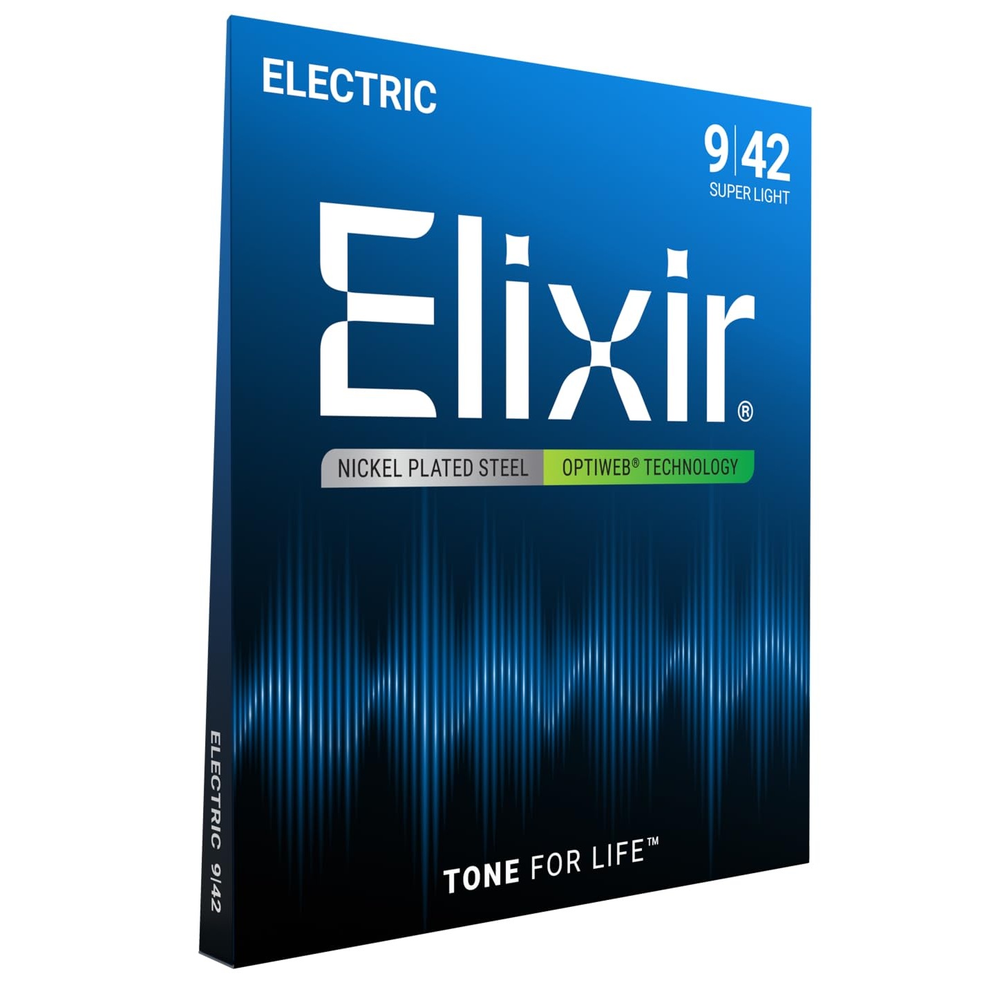 Elixir 19002 Optiweb Electric Guitar Strings Super Light - 9-42 Online price in India