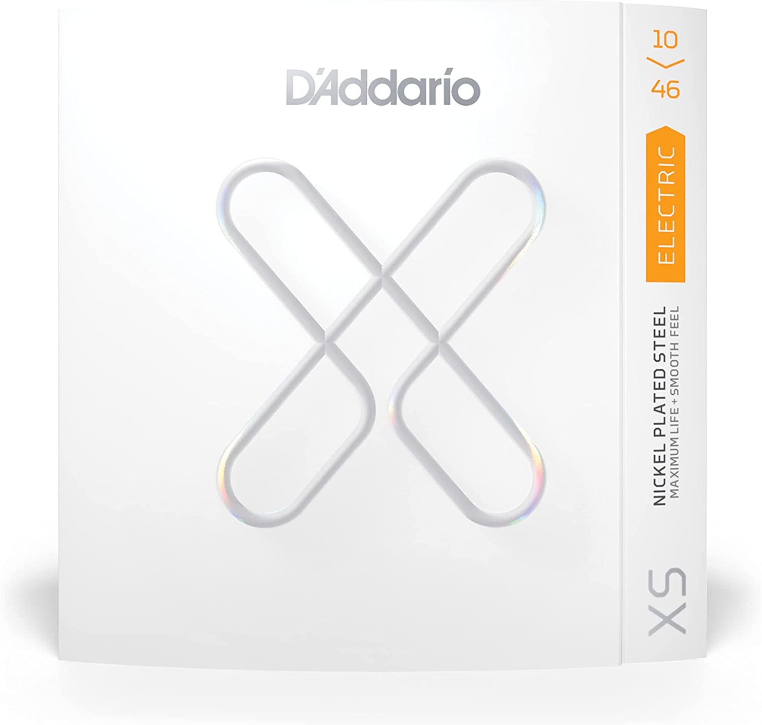 DAddario Guitar Strings - XS Nickel Coated Electric Guitar Strings - XSE1046 - For 6 String Guitars - 10-46 Regular Light Online price in India
