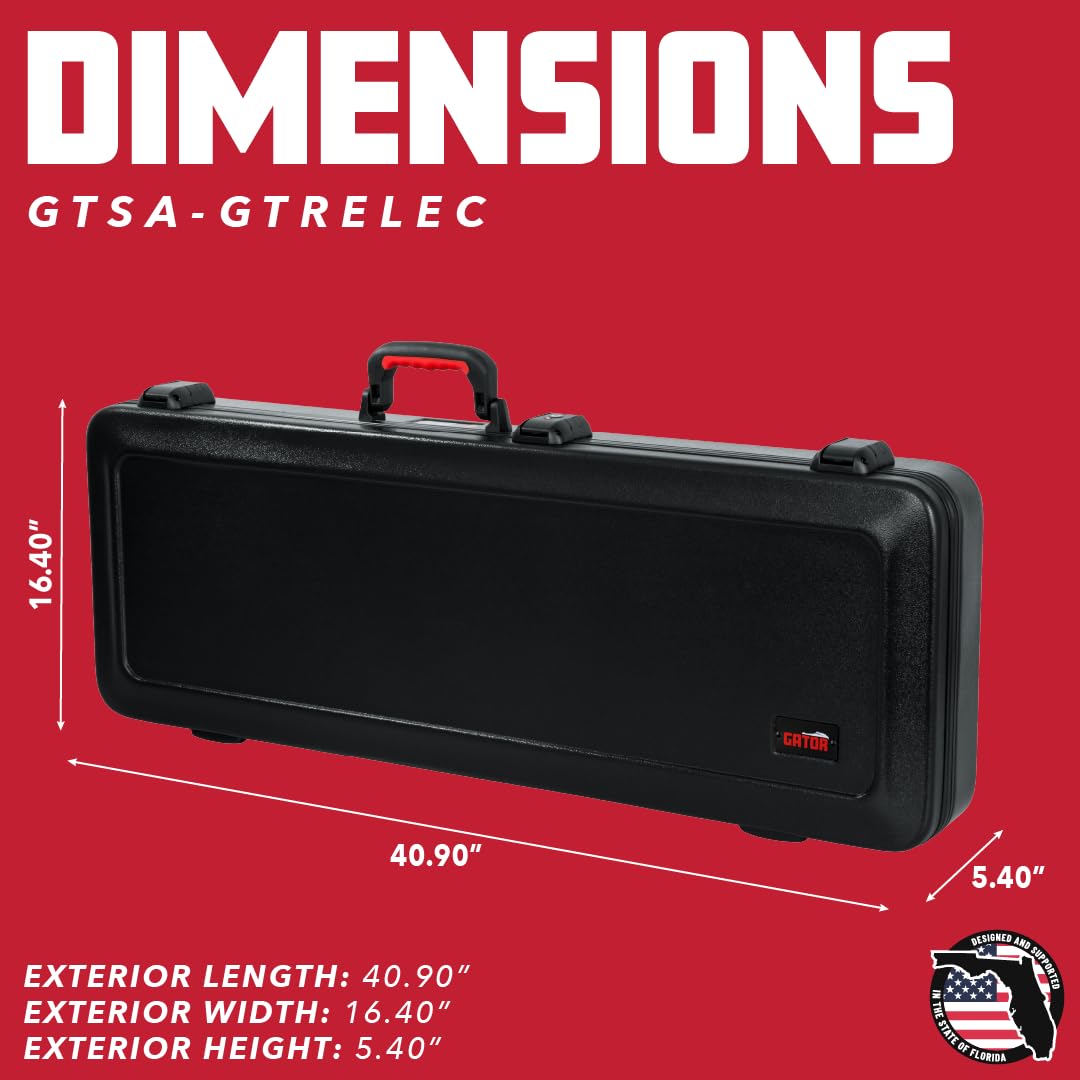 Gator Cases GTSA-GTRELEC TSA Series ATA Molded Polyethylene Guitar Case online in India at johnsmusicin at the lowest price Online price in India