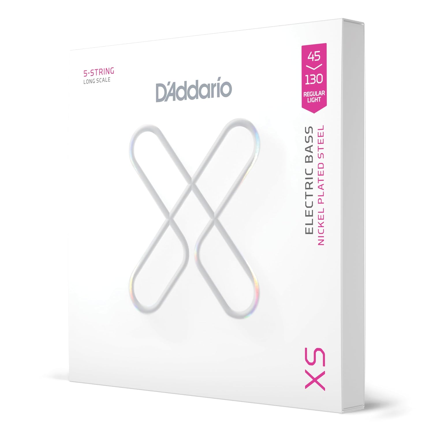 DAddario Bass Guitar Strings XS Coated Electric XSB45130 Regular Light 45-130 5-String Set online in India at johnsmusicin at the lowest price Online price in India