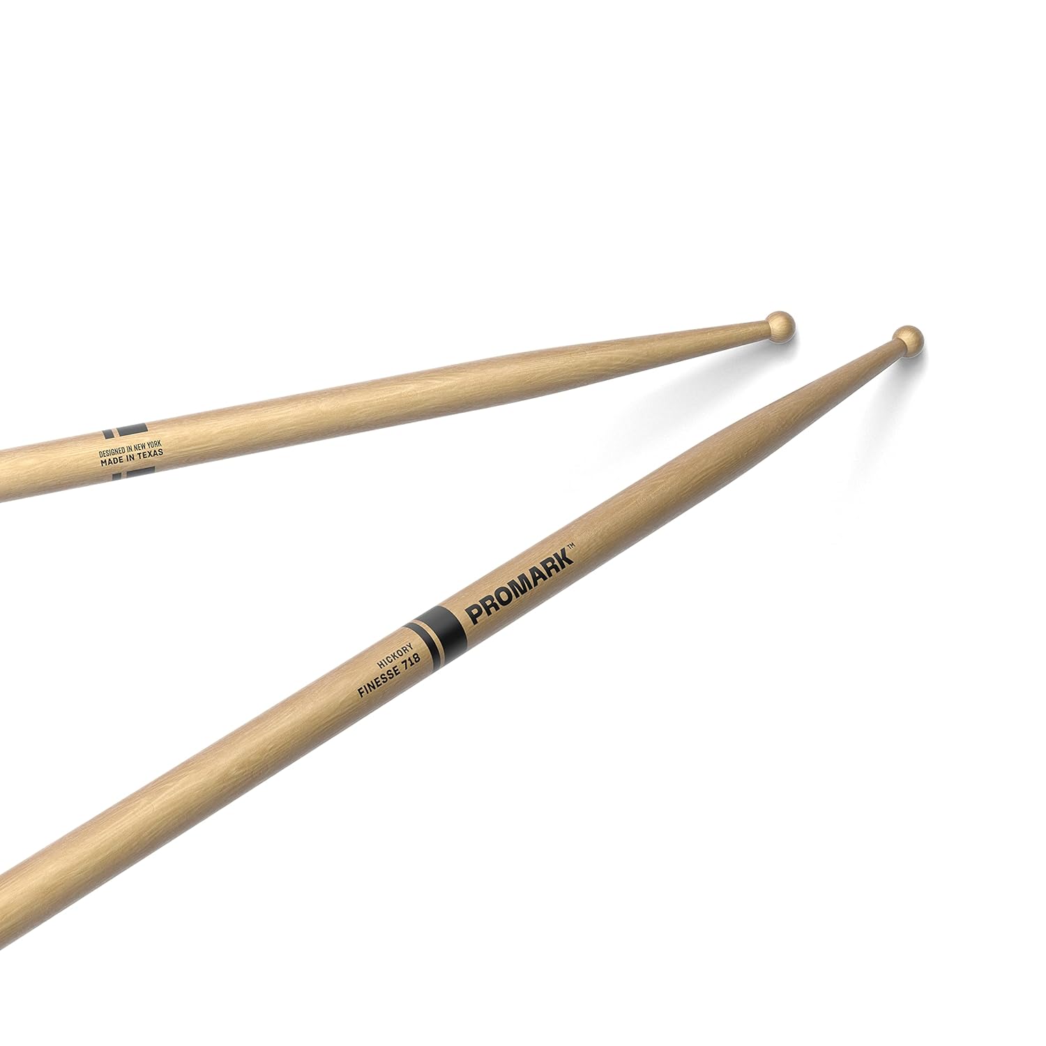 Promark TX718W Hickory 718 Acid Jazz Wood Tip Drumstick online in India at johnsmusicin at the lowest price Online price in India
