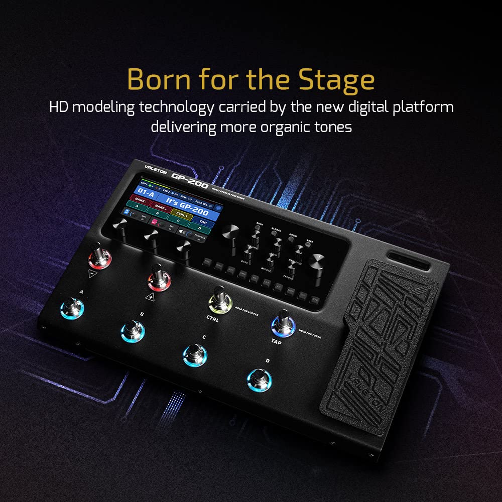 Valeton GP-200 Multi-Effects Processor w Gig Bag Online price in India