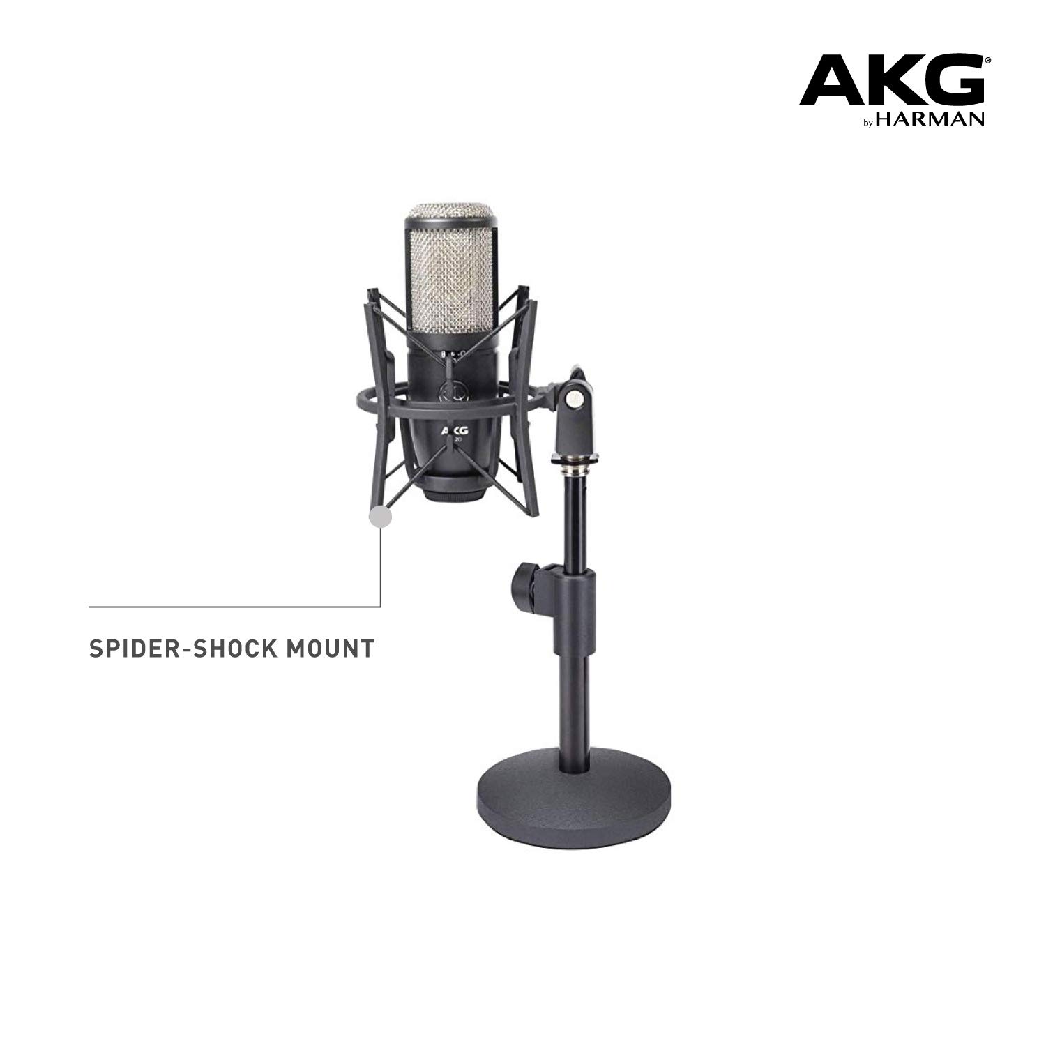 AKG P420 High Performance Dual-Capsule True Condenser Microphone in India