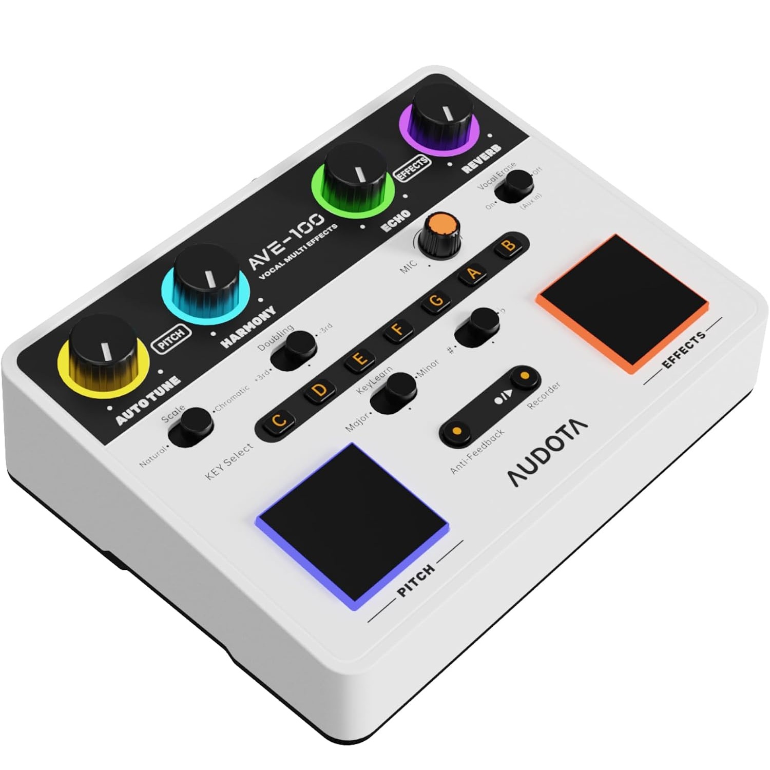 AUDOTA AVE-100 Vocal Multi Effects Processor with Pitch Correction online in India at johnsmusicin at the lowest price Online price in India