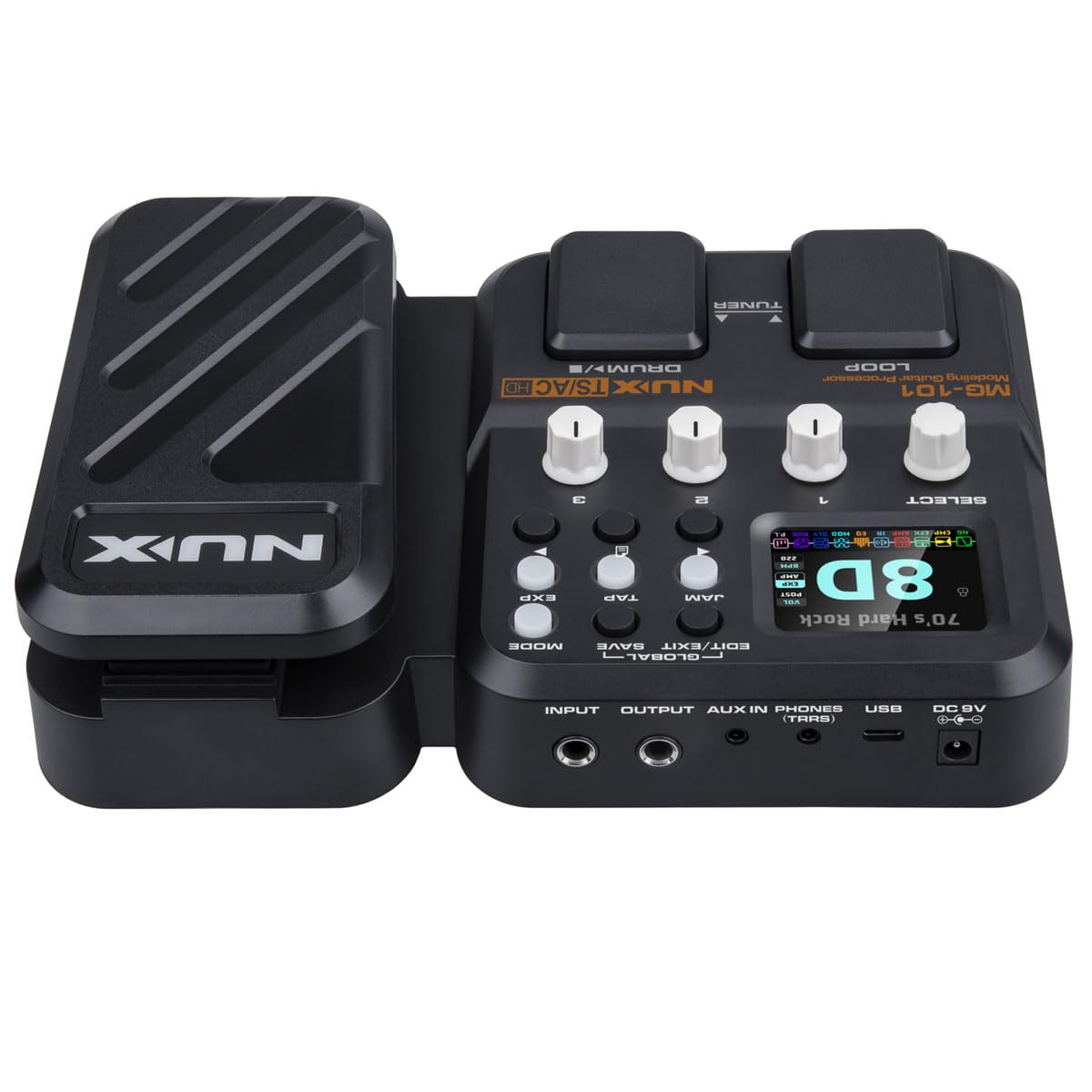 NUX MG-101 Guitar Multi Effect Processor online in India at johnsmusicin at the lowest price Online price in India