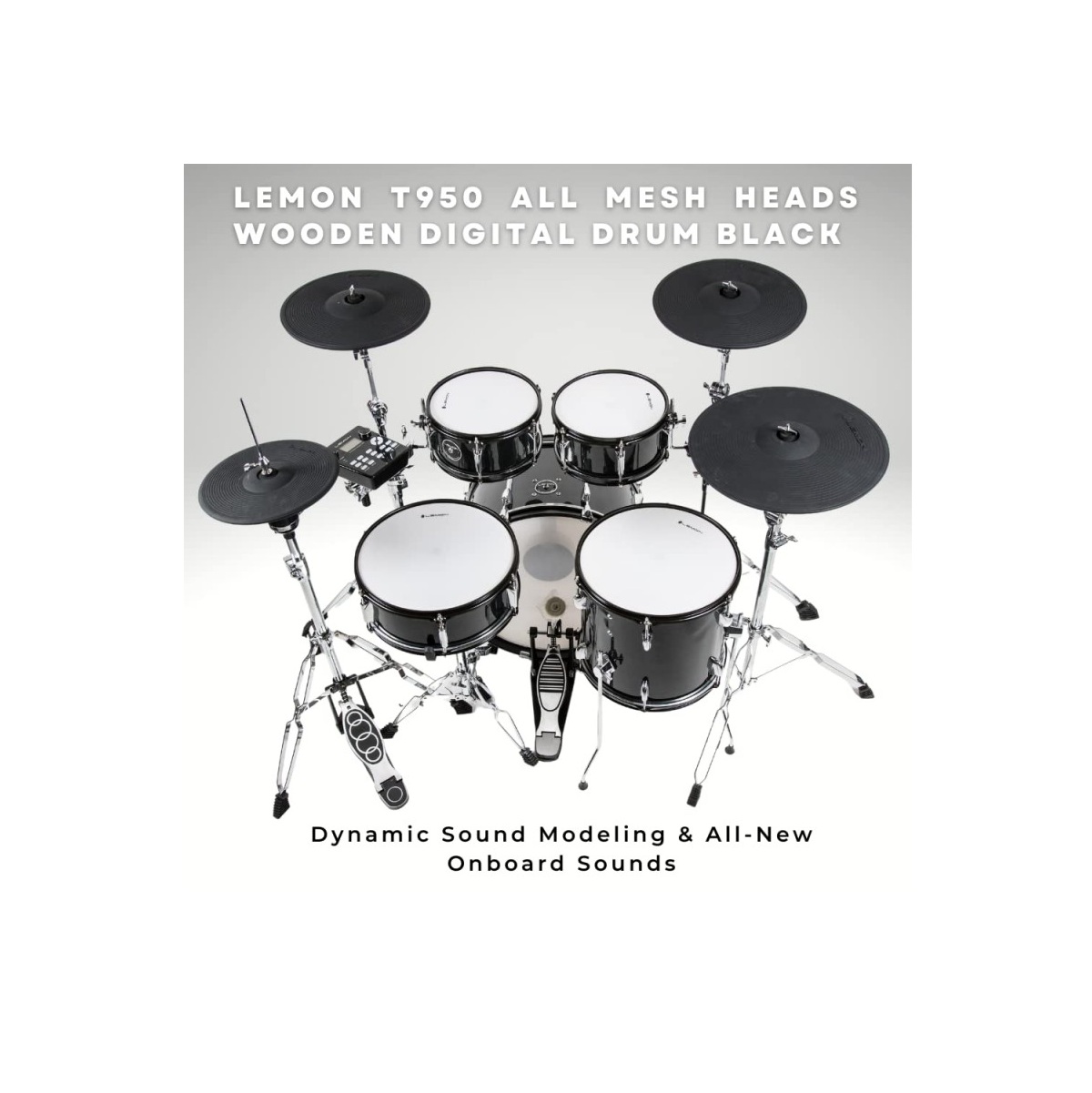Lemon Drums T950 BK Electronic Drum Kit