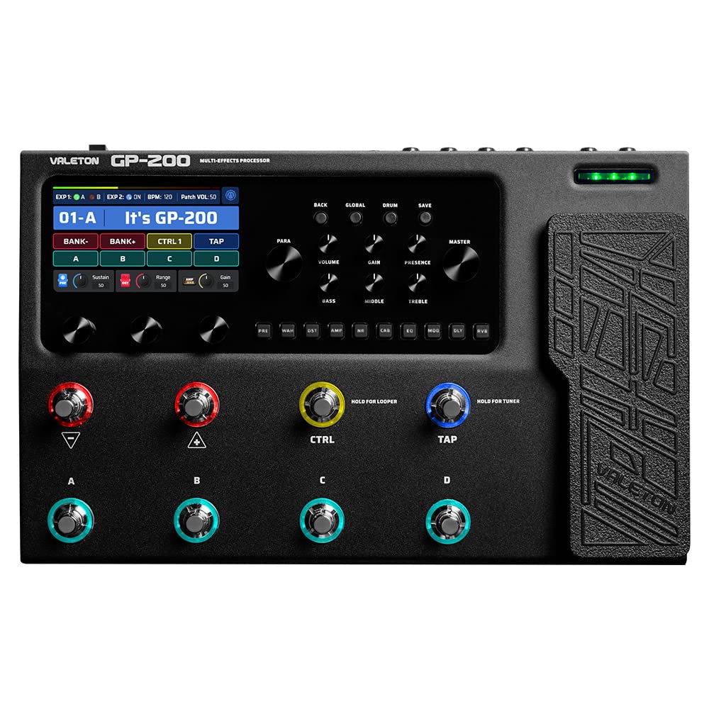Valeton GP-200 Multi-Effects Processor w Gig Bag Online price in India