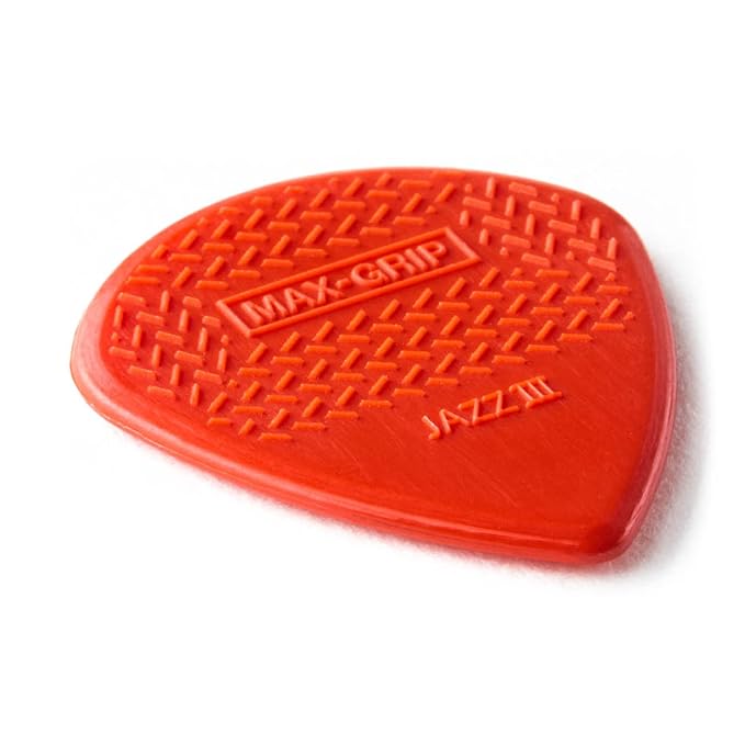 Dunlop 471R3N Nylon Max Grip Jazz III Guitar Pick Online price in India