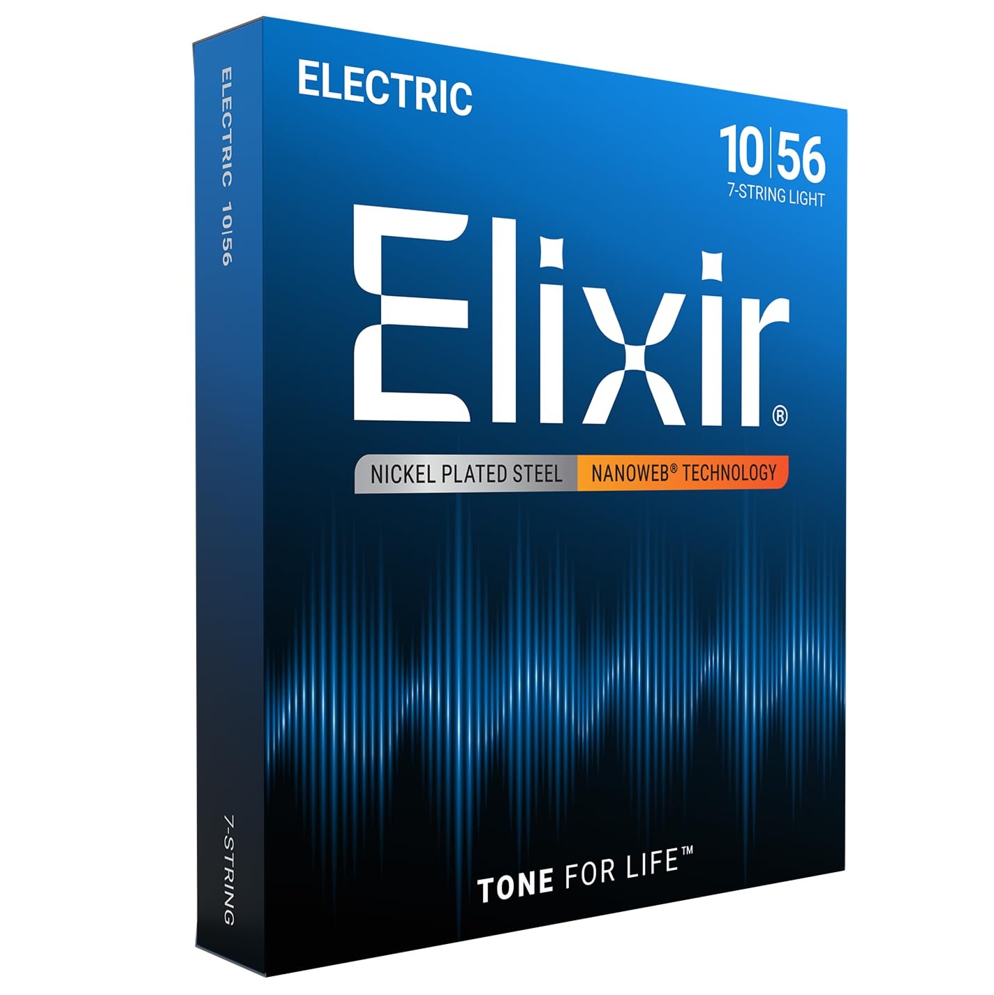 Elixir 12057 Nanoweb Light 7-String Electric Guitar Strings Online price in India
