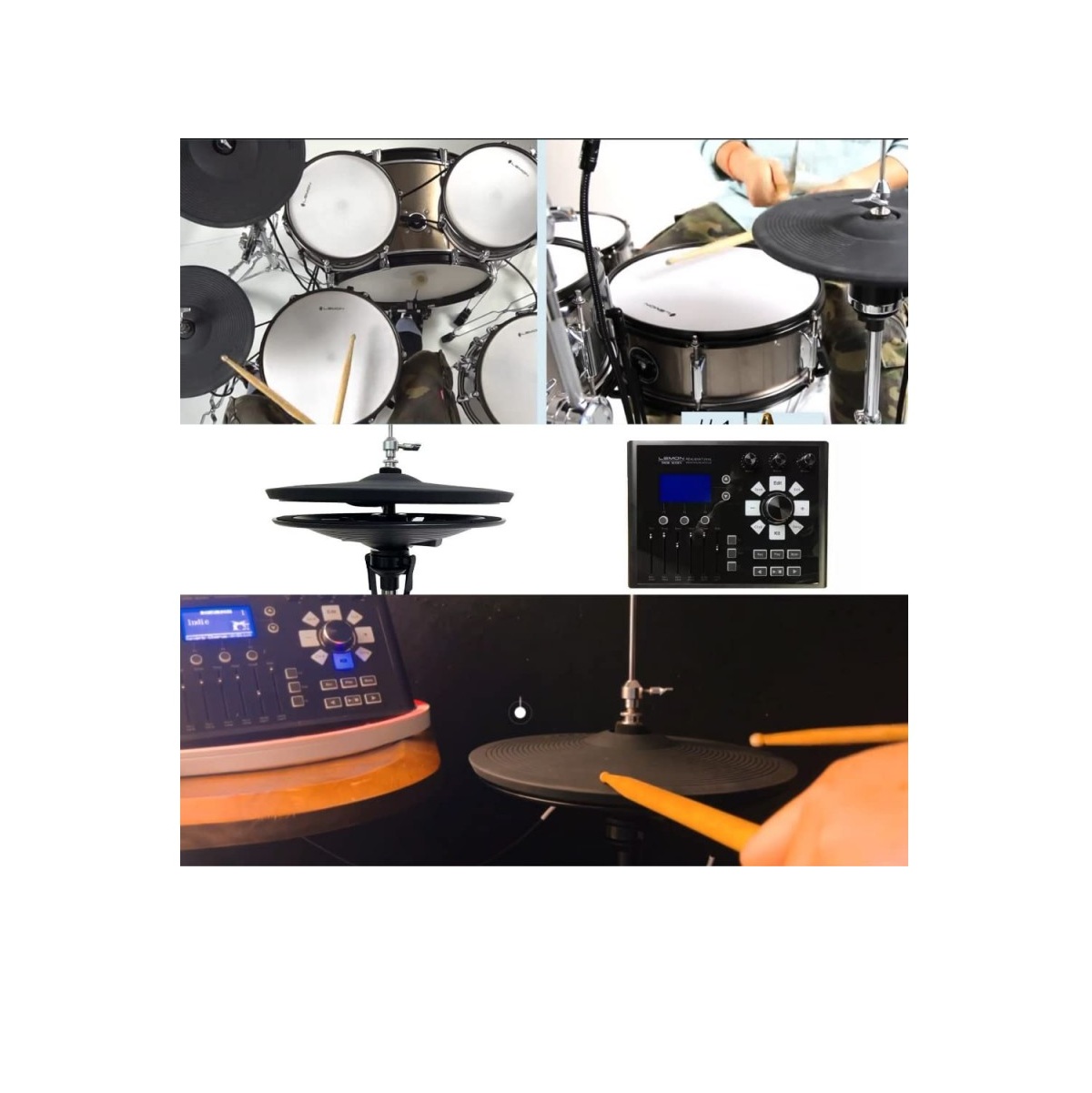 Lemon Drums T950 BK Electronic Drum Kit online in India at johnsmusicin at the lowest price Online price in India
