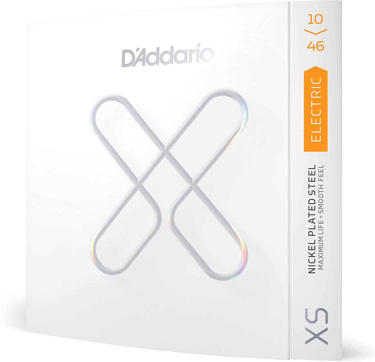 DAddario Guitar Strings - XS Nickel Coated Electric Guitar Strings - XSE1046 - For 6 String Guitars - 10-46 Regular Light Online price in India