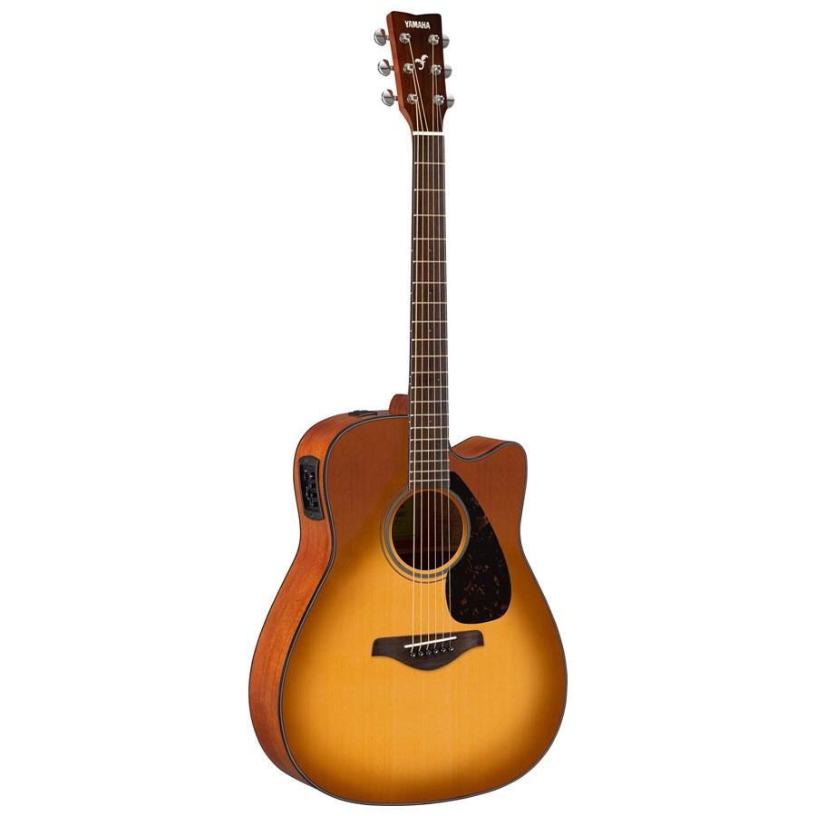 Yamaha FGX800C Electro-Acoustic Guitar Sand Burst online in India at johnsmusicin at the lowest price Online price in India