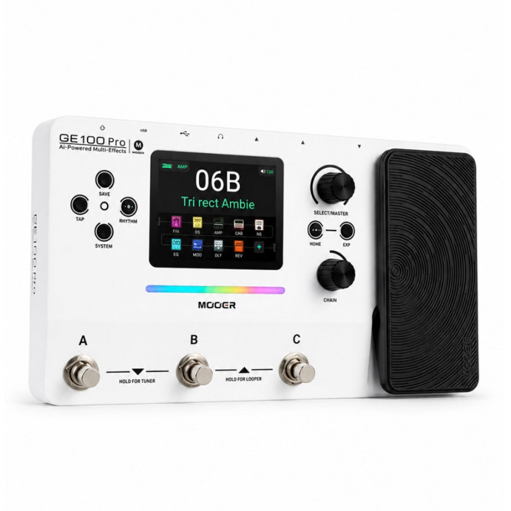 Image of Mooer GE100 Pro Guitar Multi-Effects Processor