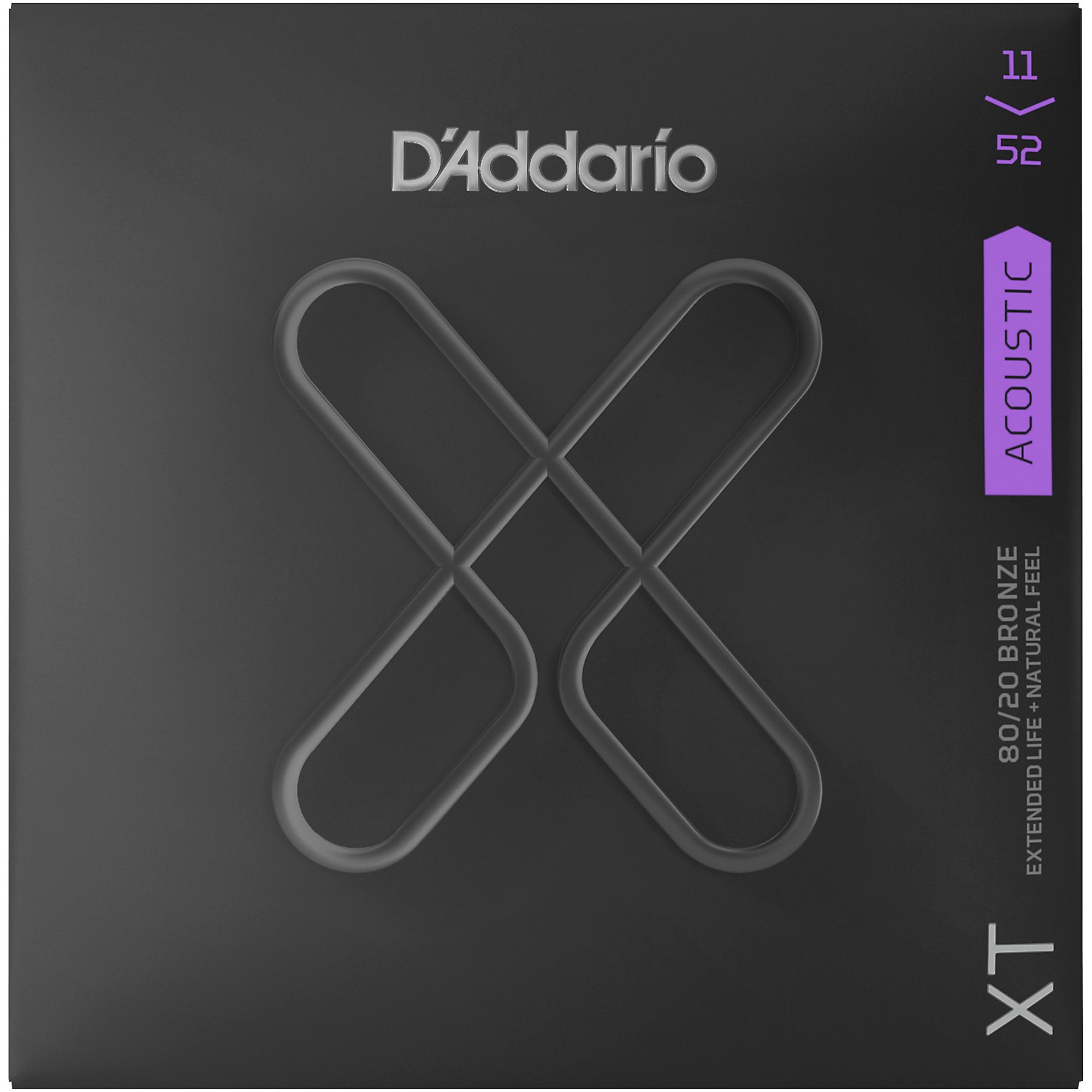 DAddario XT Phosphor Bronze Acoustic Guitar Strings Custom Light 11-52 Online price in India