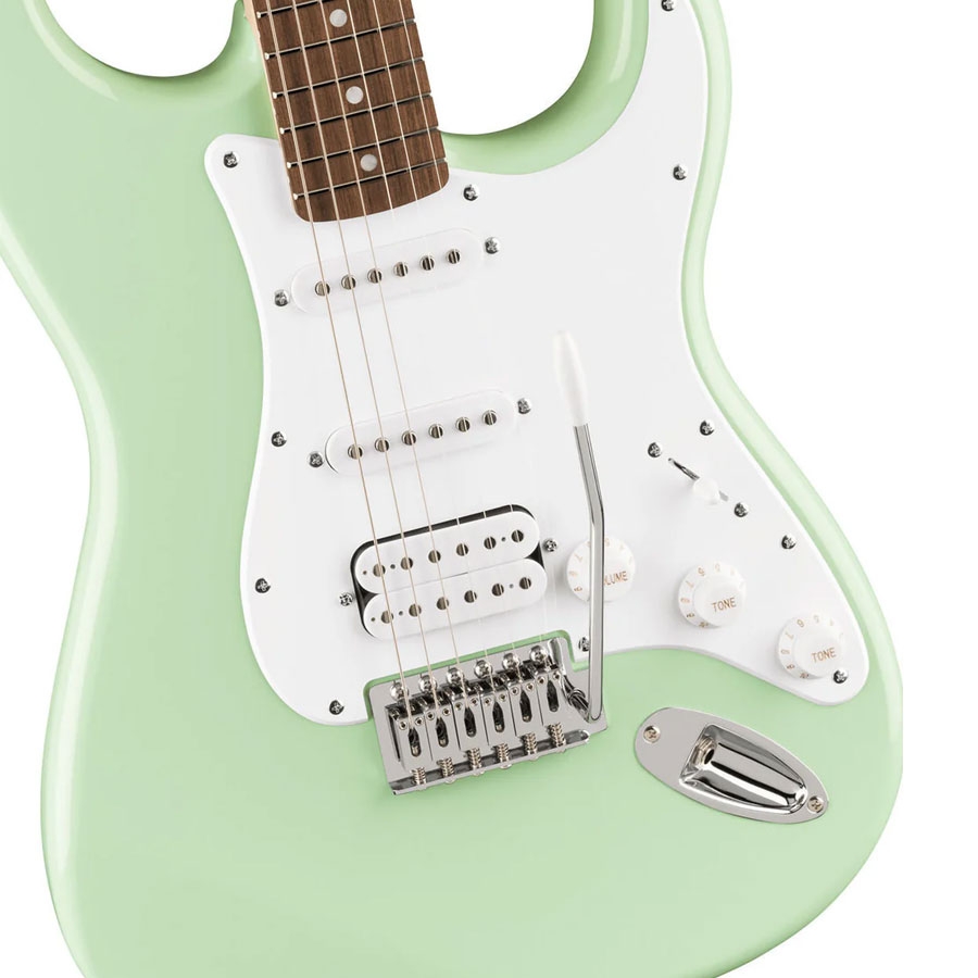 Fender Squier Sonic Stratocaster HSS FSR Indian Laurel Fingerboard Electric Guitar Surf Green online in India at johnsmusicin at the lowest price Online price in India