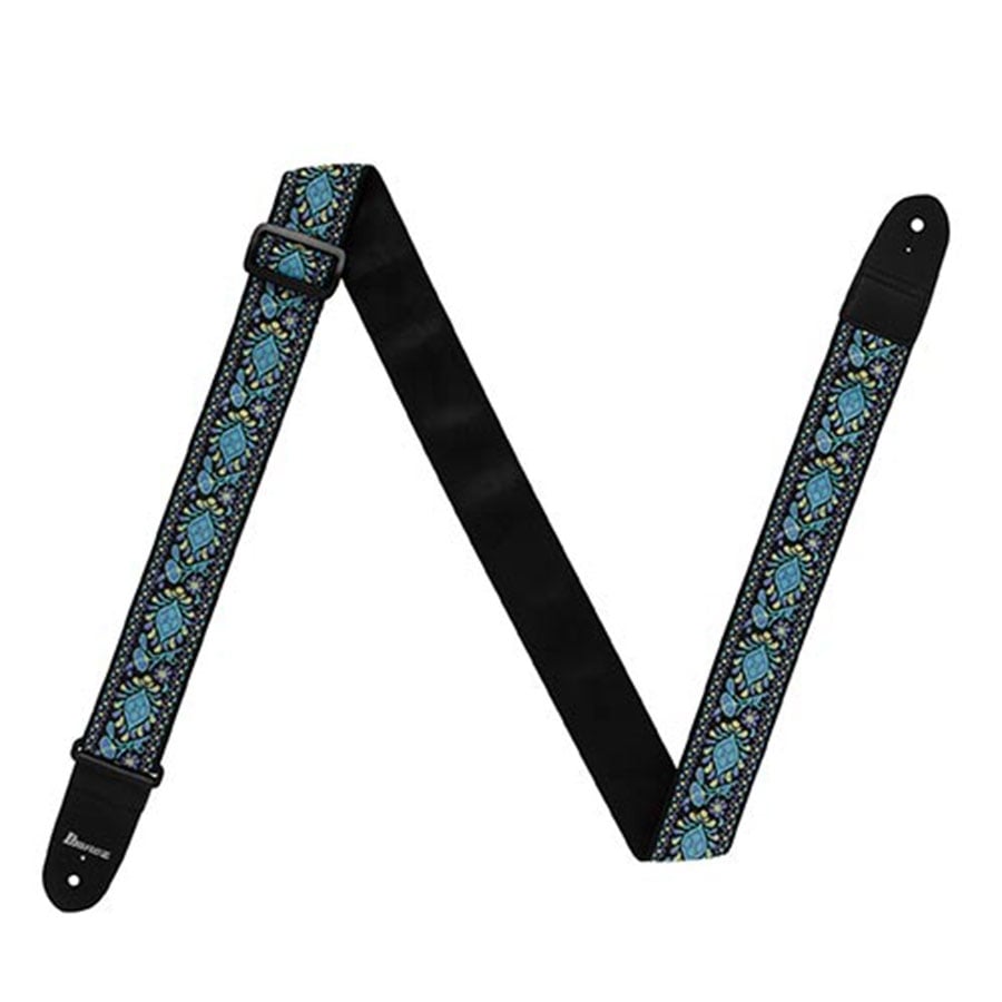 Ibanez GSV50 P1 Vintage Style Guitar Strap Light Blue online in India at johnsmusicin at the lowest price Online price in India