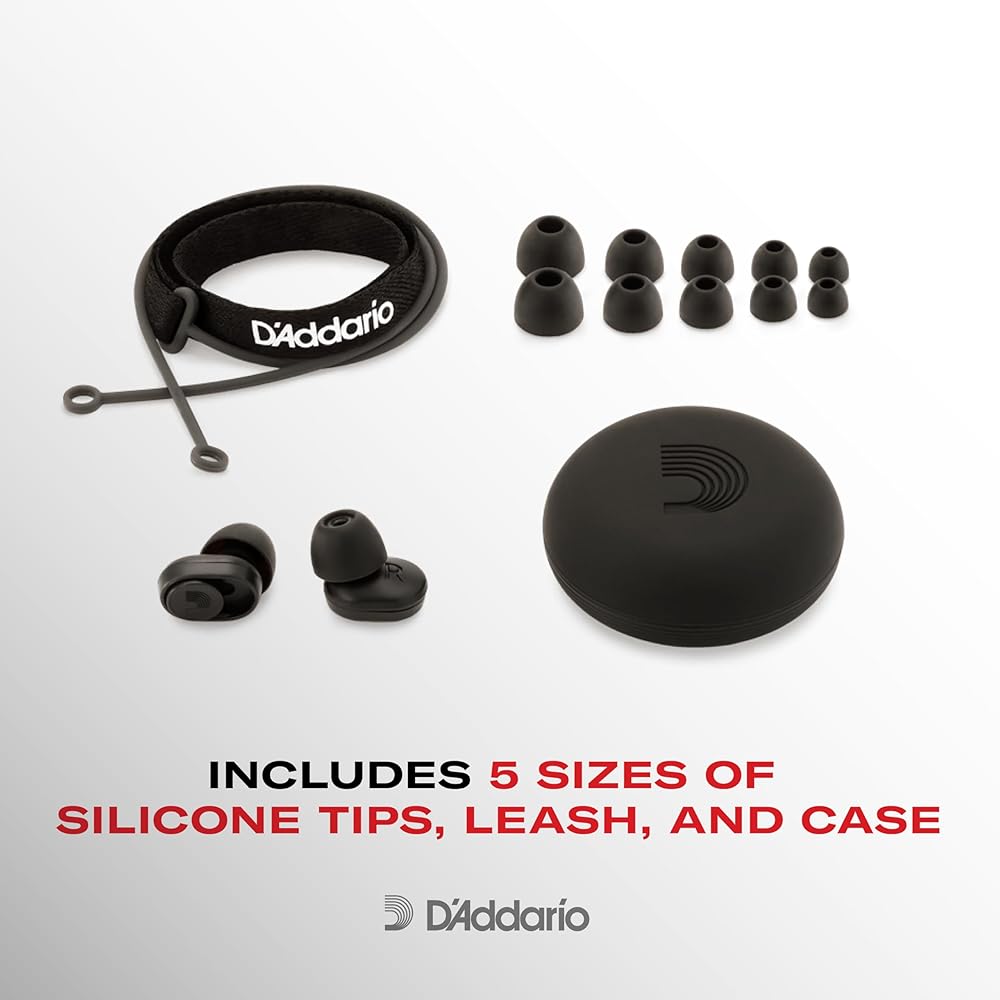DAddario dBud Universal Fit Volume-adjustable Earplugs online in India at johnsmusicin at the lowest price Online price in India