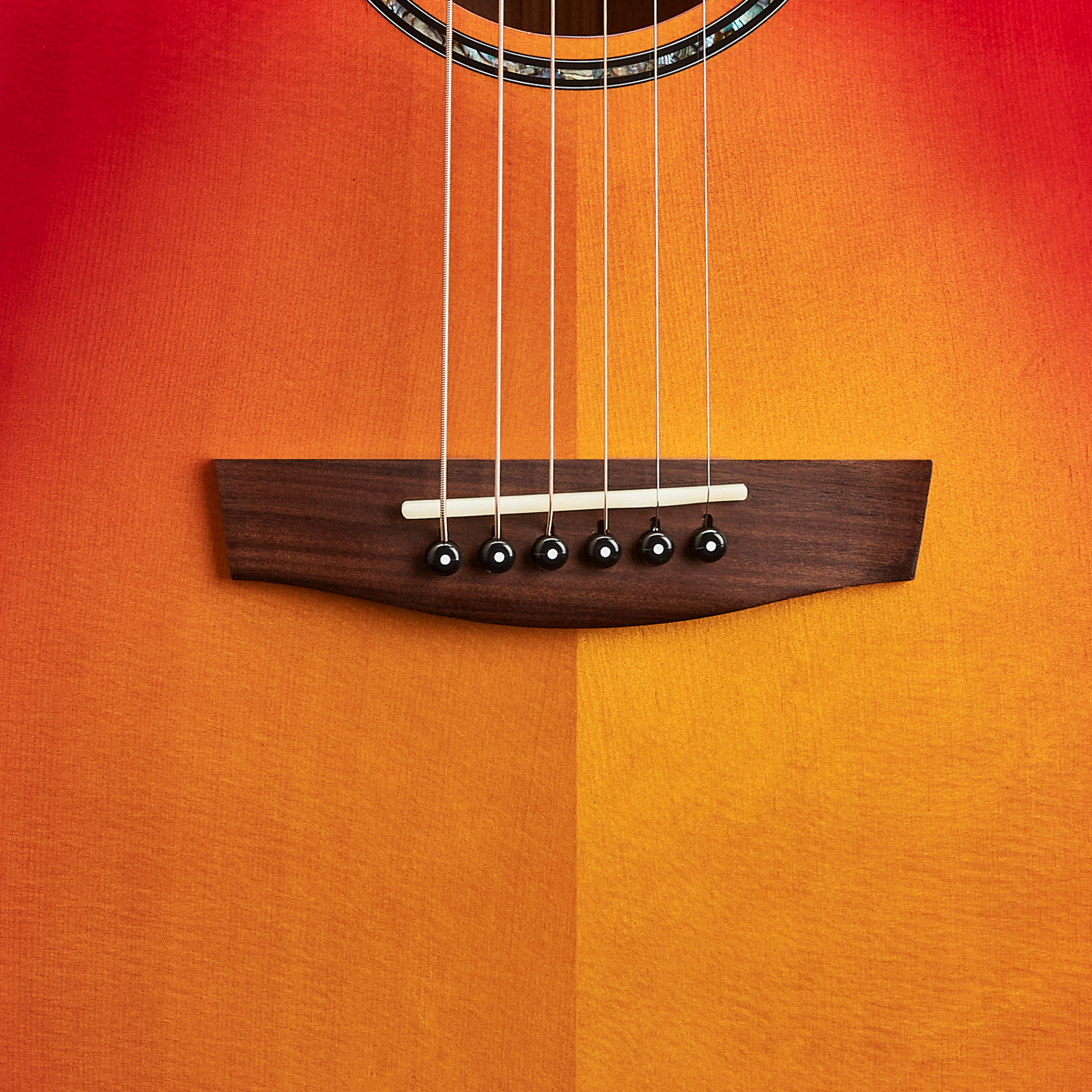 Hex SJ300CBG Cherry Burst Sting Series Acoustic Guitar Online price in India