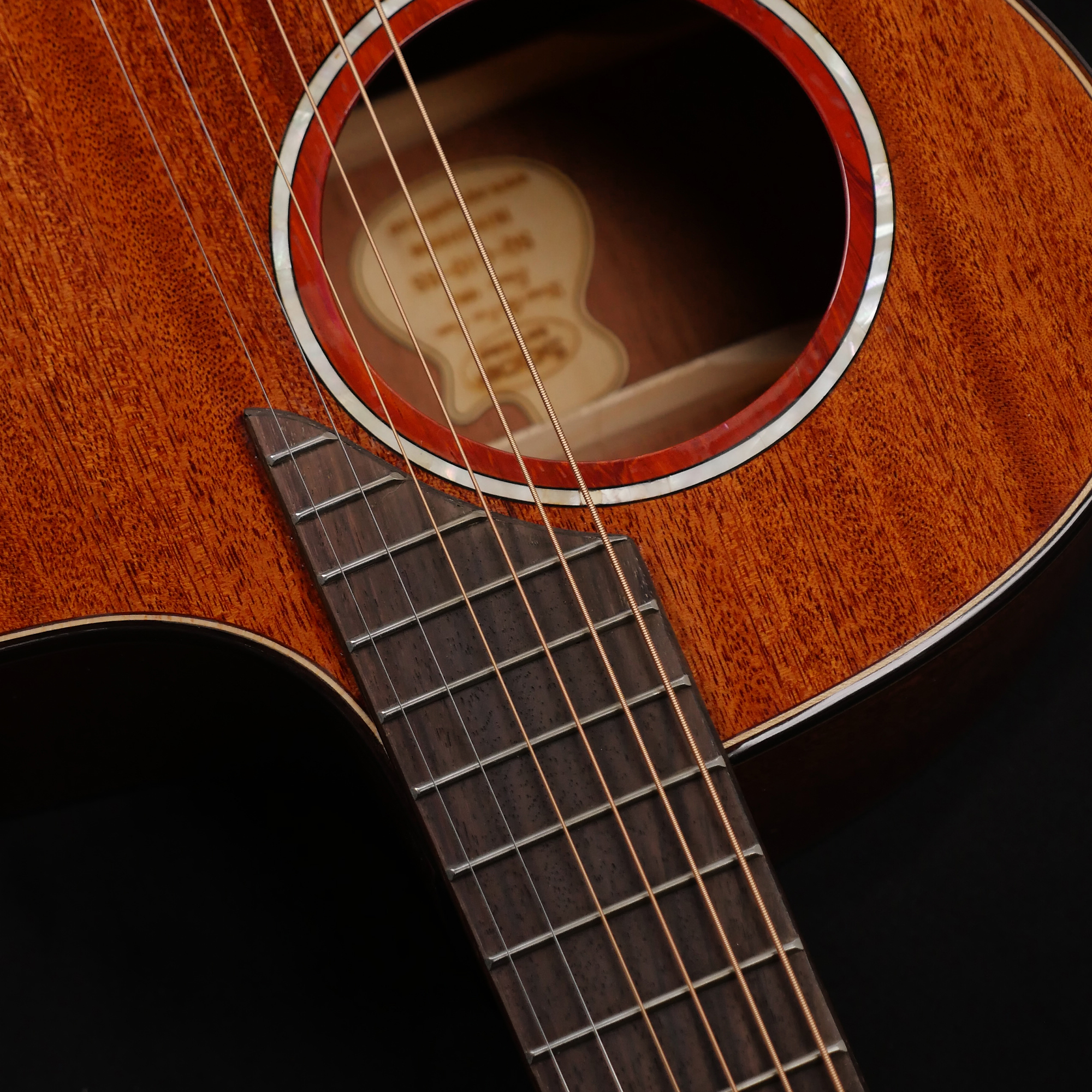 SQOE SQ-G40 Solid mahogany top Acoustic guitar - Natural gloss Online price in India