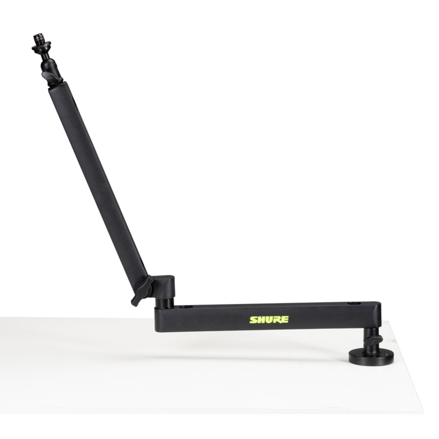 Shure SH-BROADCAST2 Low-Profile Desktop Mic Boom Stand online in India at johnsmusicin at the lowest price Online price in India
