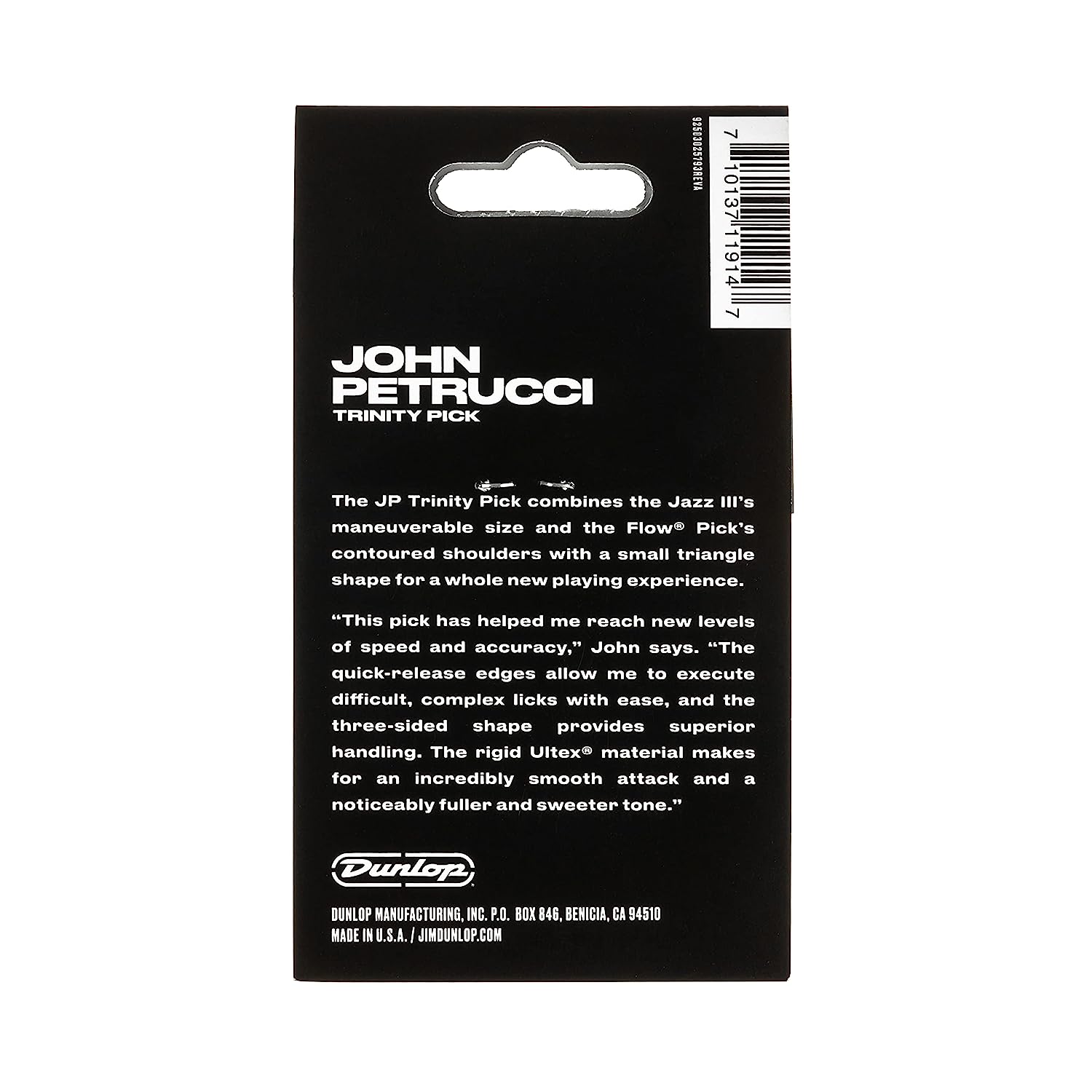 Dunlop 545PJP140 John Petrucci Trinity Pick - Pack of 6 Online price in India