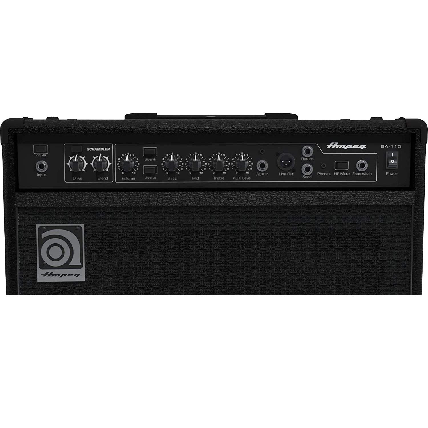 Ampeg BA115V2 1x15 Bass Combo Amplifier