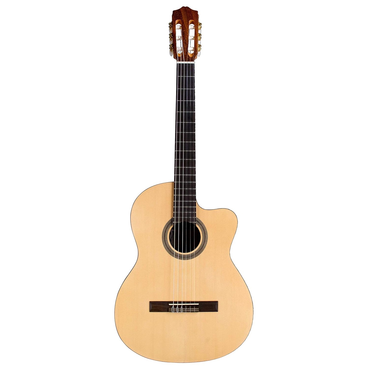 Cordoba C1M-CE Acoustic-Electric Cutaway Nylon String Classical Guitar Natural online in India at johnsmusicin at the lowest price Online price in India