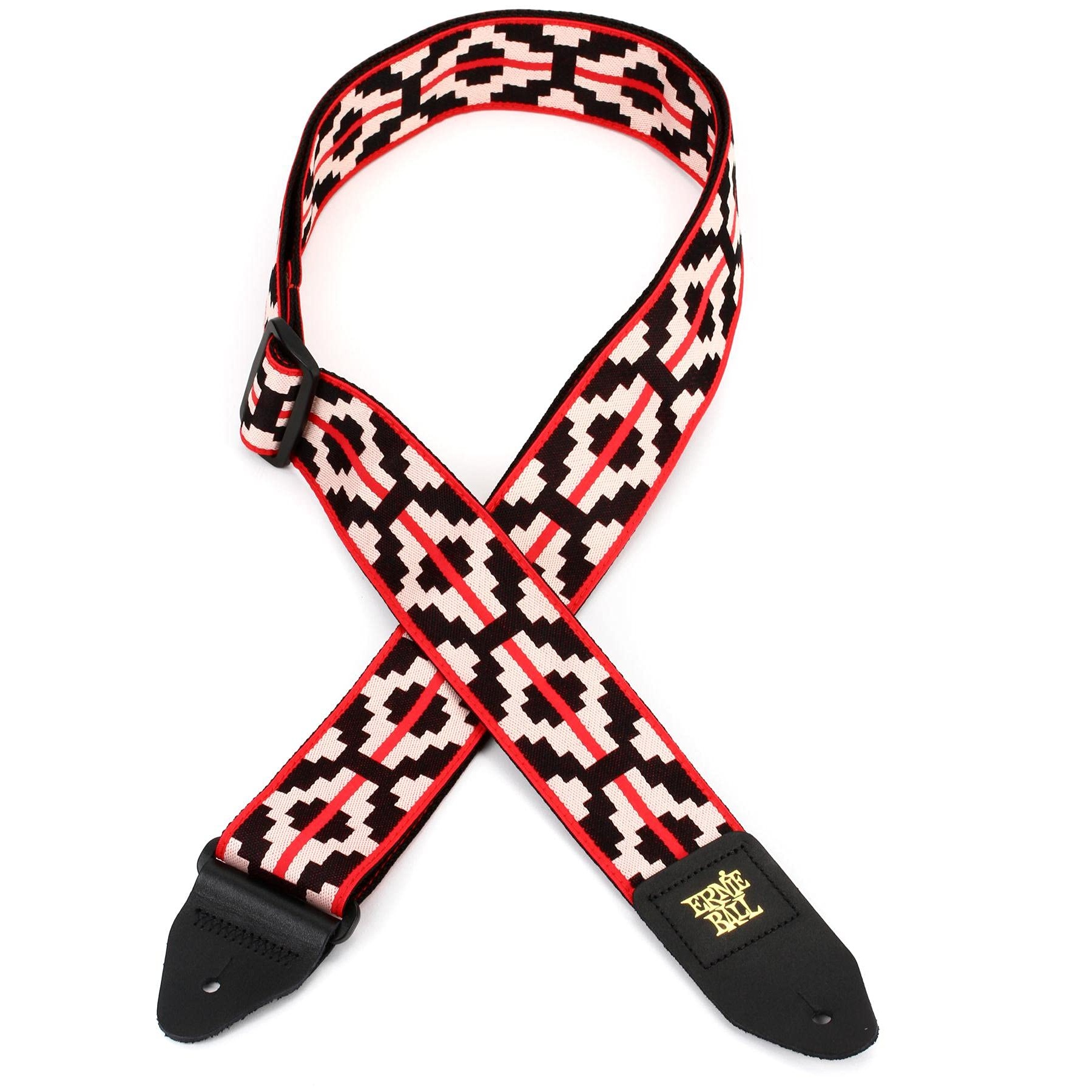 Ernie Ball 5322 Ristra Red Jacquard Strap online in India at johnsmusicin at the lowest price Online price in India