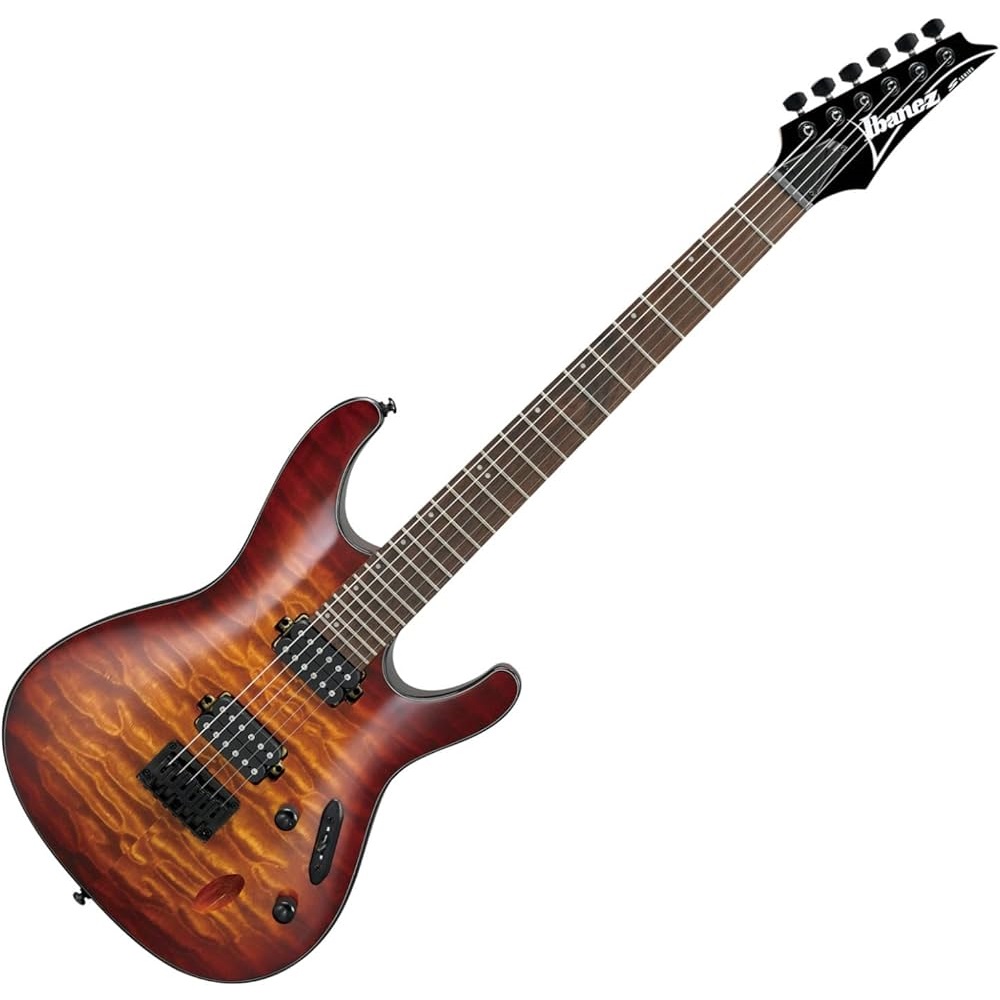Ibanez S621QM 6 String Electric Guitar Dragon Eye Burst online in India at johnsmusicin at the lowest price Online price in India
