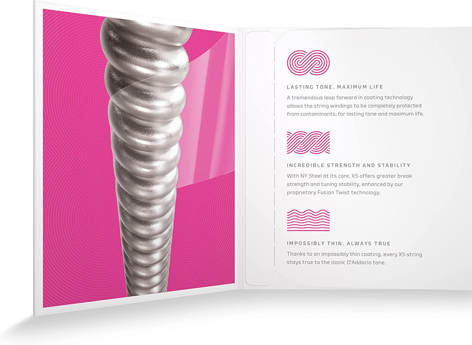 DAddario Guitar Strings - XS Nickel Coated Electric Guitar Strings - XSE0942 - Maximum Life with Smooth Feel Exceptional Tone - For 6 String Guitars - 09-42 Super Light Online price in India