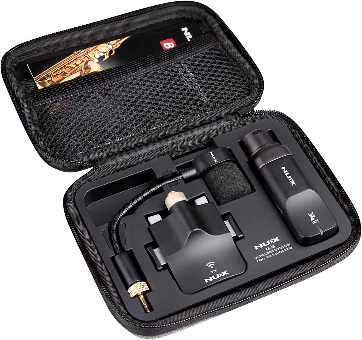 NUX B-6 Wireless Microphone System For Saxophone Online price in India