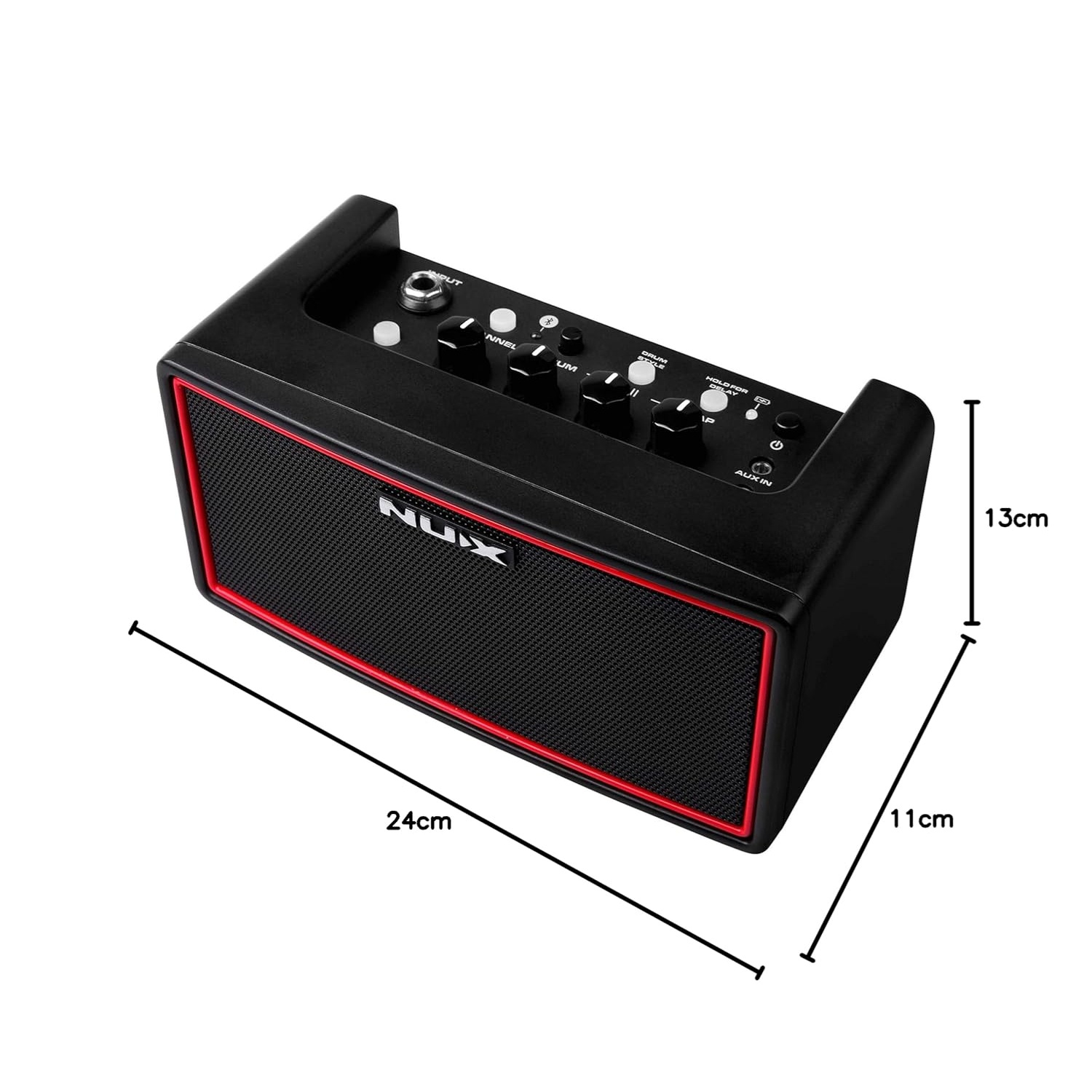 Nux NGA-10W Mighty Air Wireless Stereo Modeling Amp online in India at johnsmusicin at the lowest price Online price in India