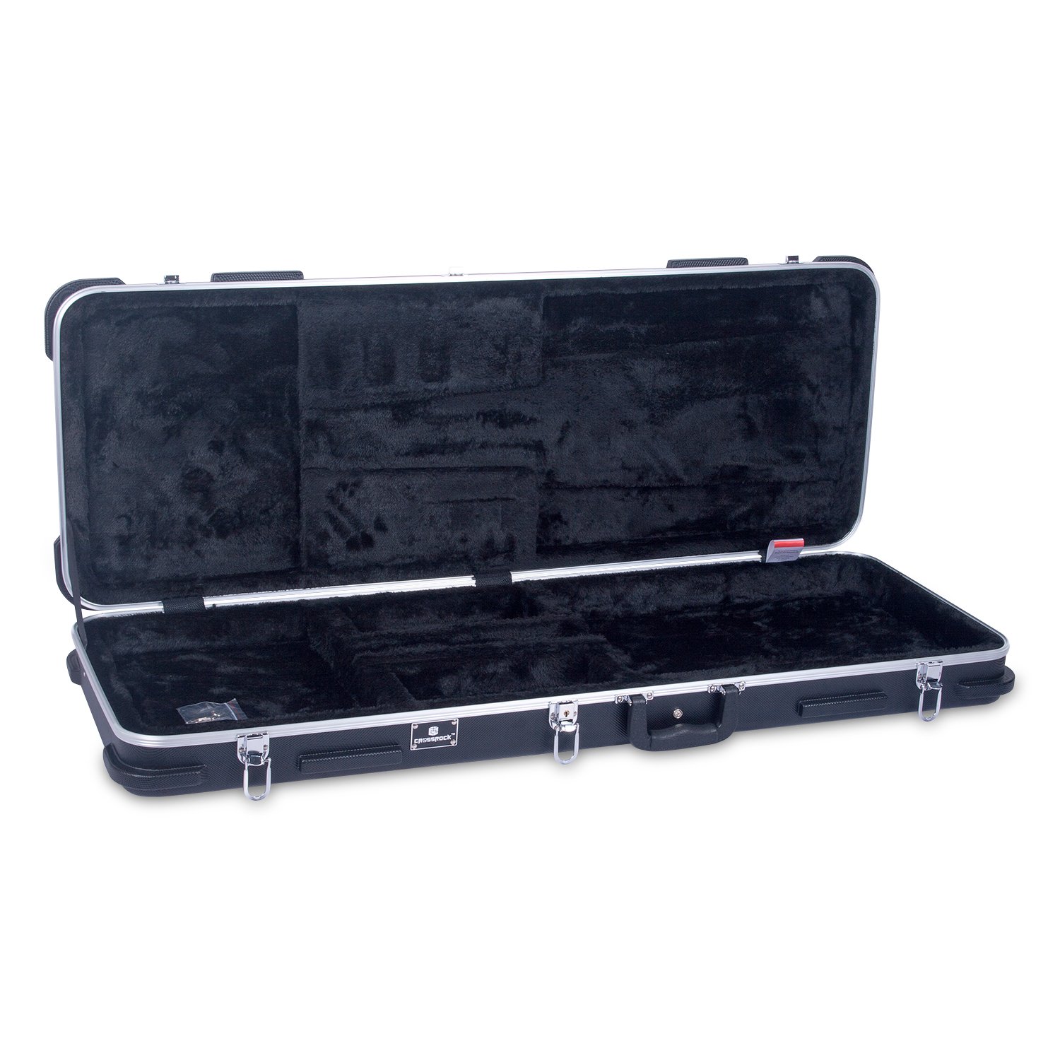 Crossrock CRA860EBK Electric Guitar Case ABS Molded Black online in India at johnsmusicin at the lowest price Online price in India
