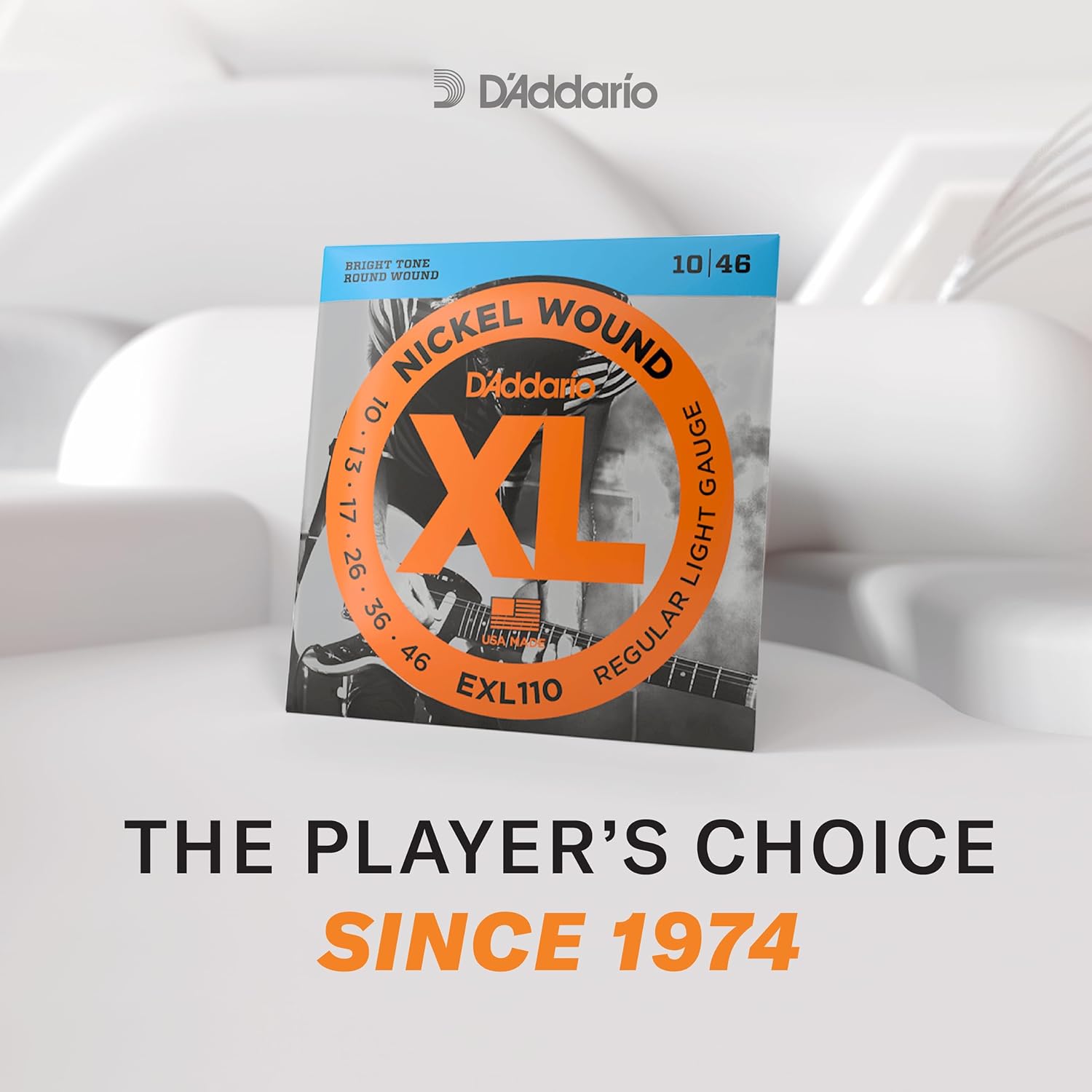 DAddario EXL110-7 7 String Nickel Wound Electric Guitar Strings Regular Light 10-59 online in India at johnsmusicin at the lowest price Online price in India